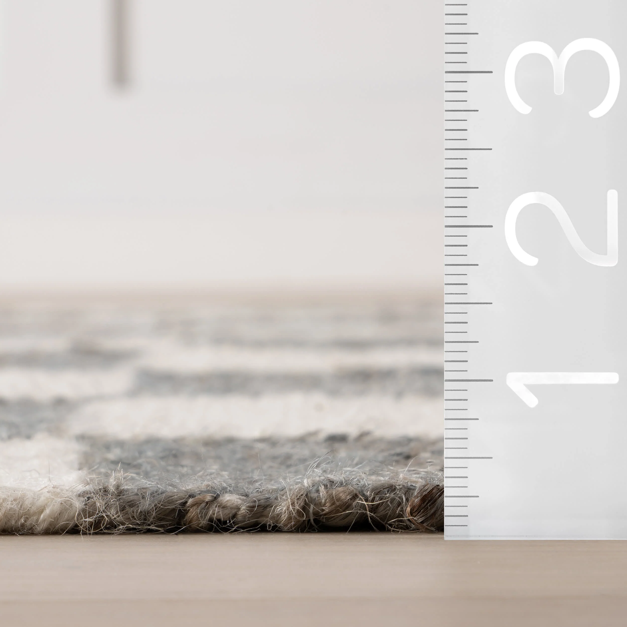 Tierra Jute Modern Farmhouse Rug | Charcoal - Image 6