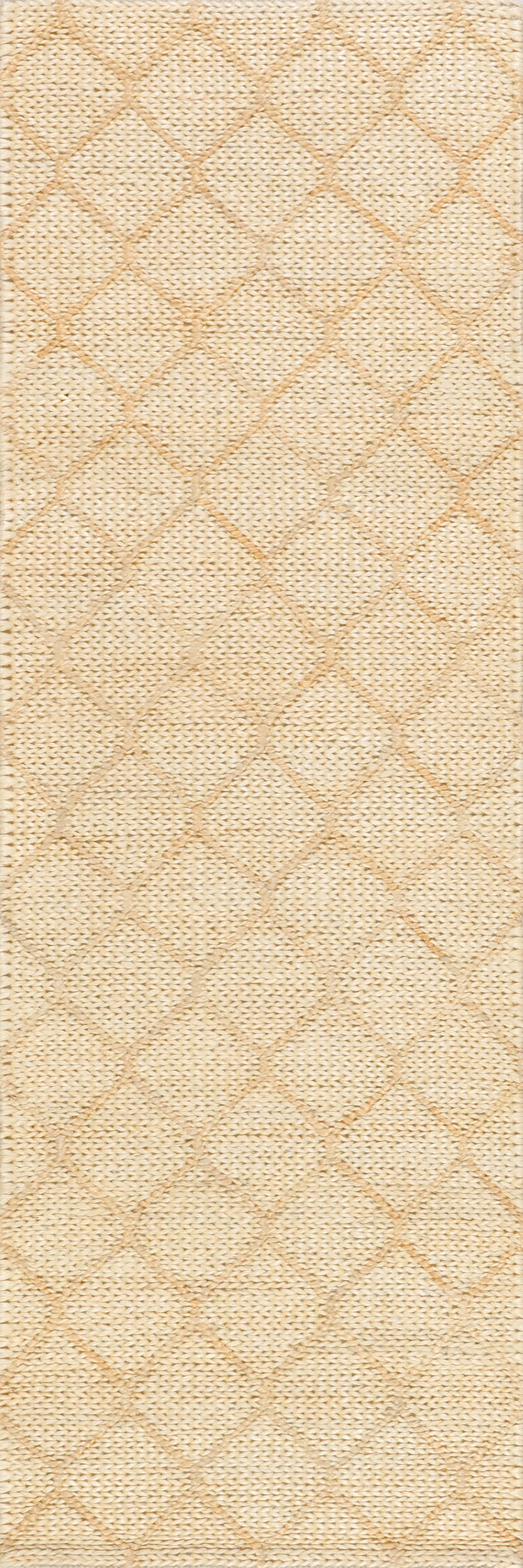 Tiles Handwoven Jute Rug | Ivory