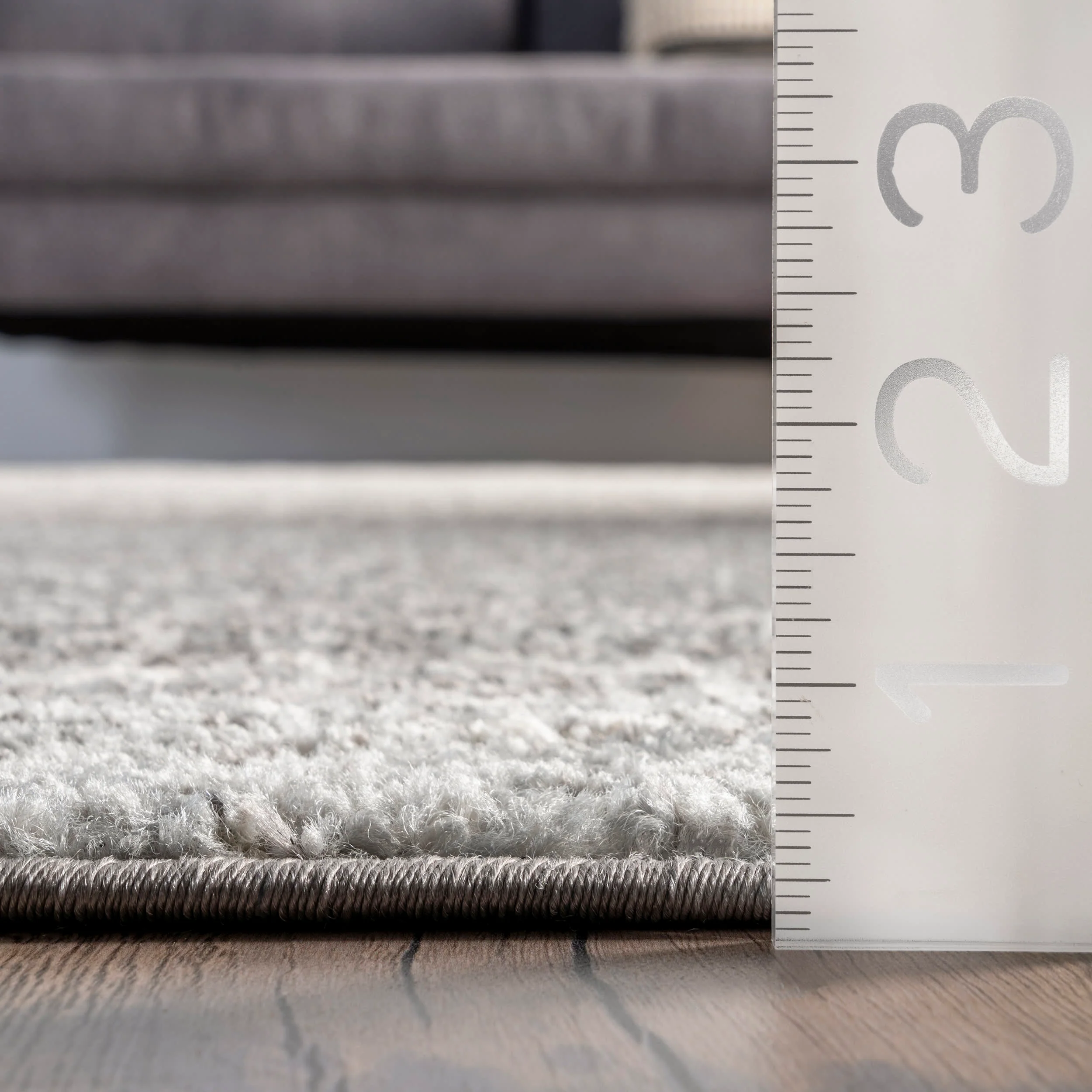 Timeworn Moroccan Rug | Grey - Image 5
