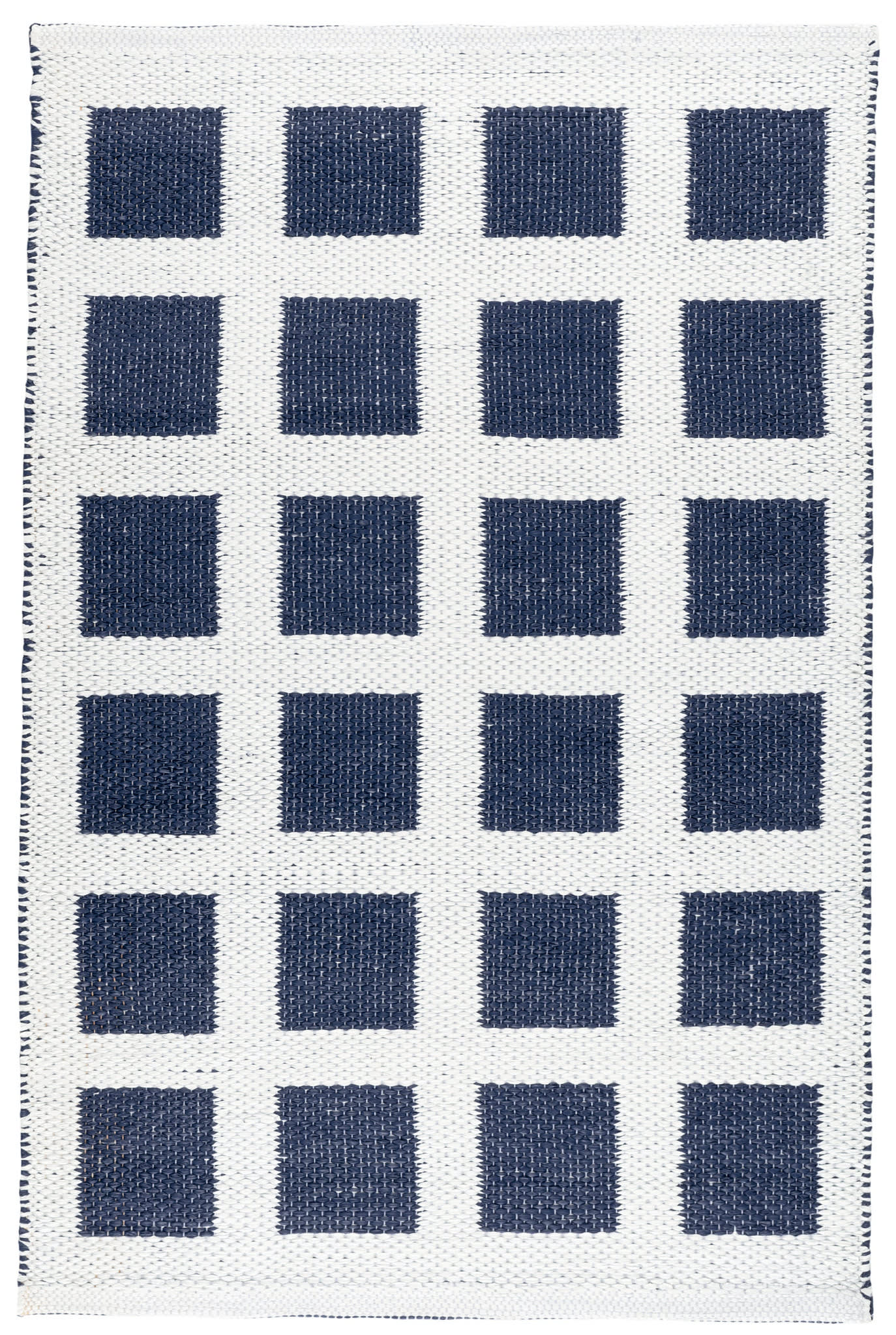 Titto Handwoven Indoor/Outdoor Rug | Navy