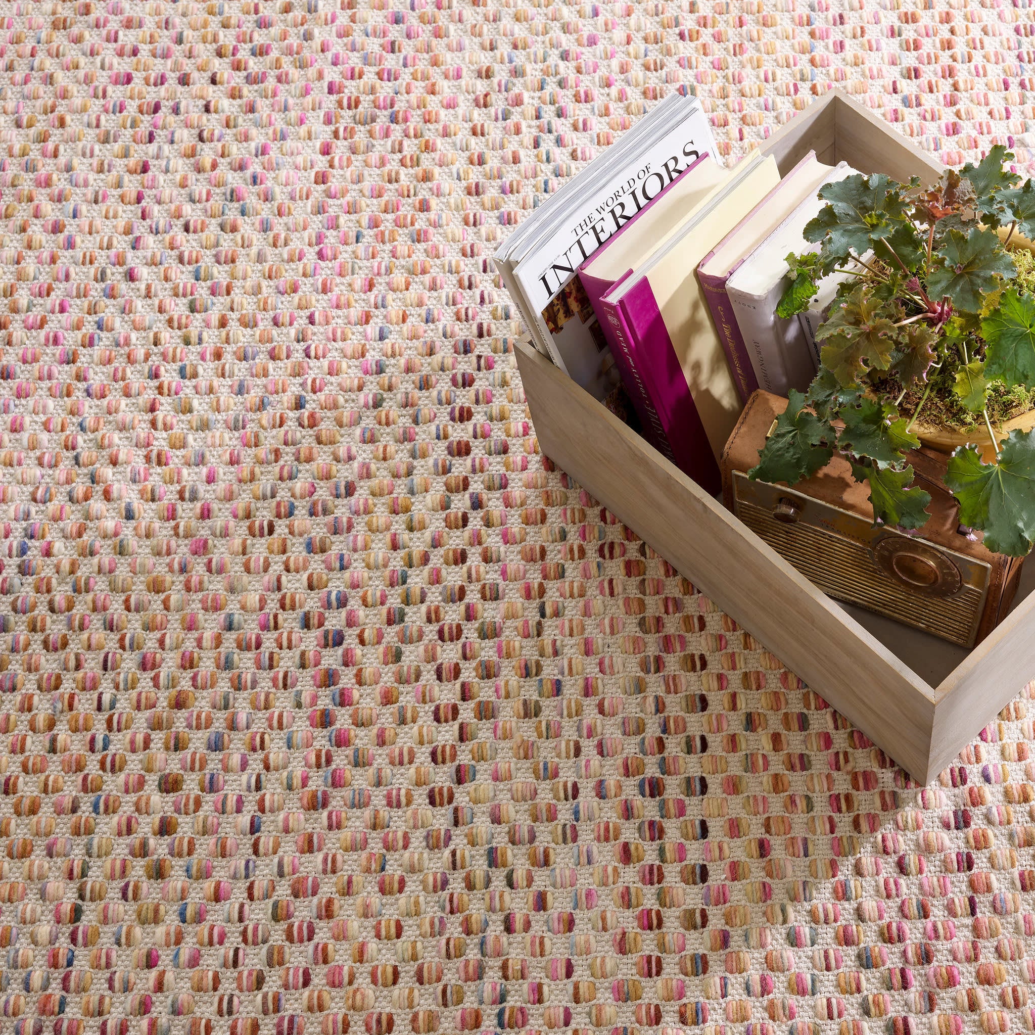 Torrey Handwoven Wool Rug | Multi - Image 3