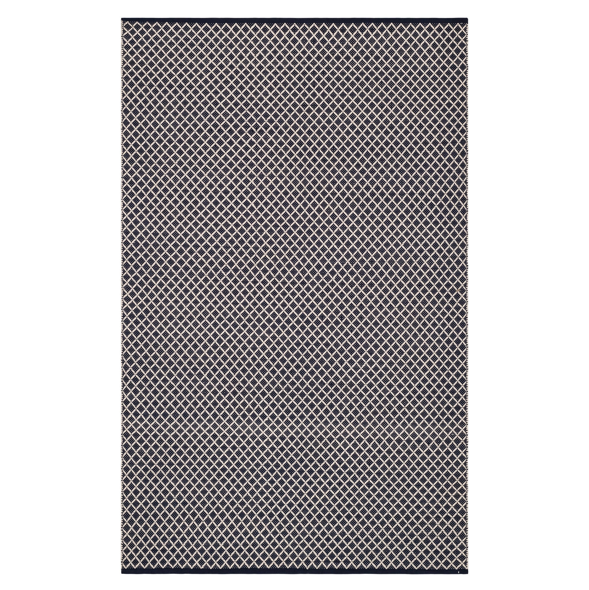 Trellis Handwoven Indoor/Outdoor Rug | Navy