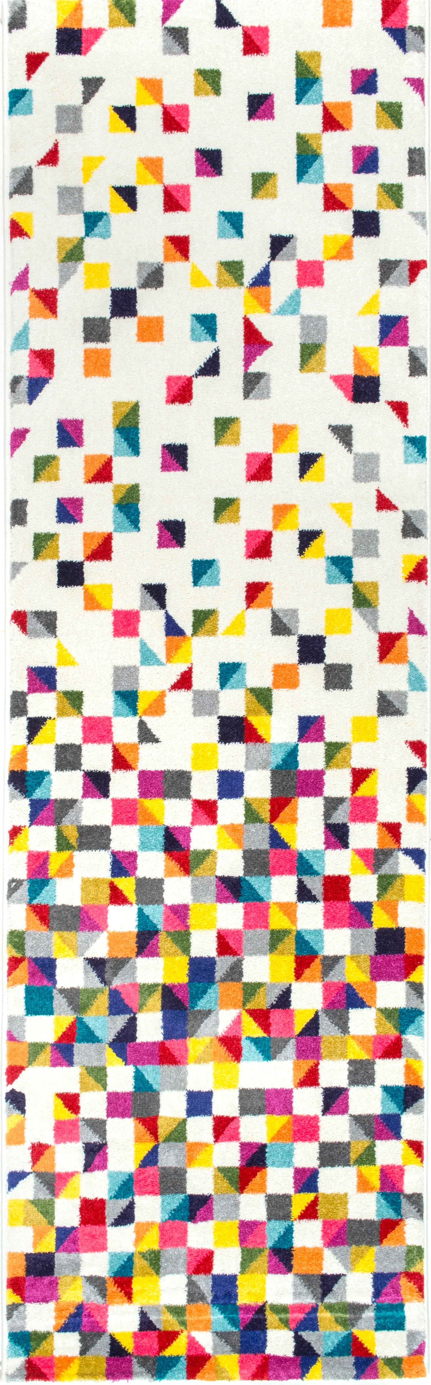 Triangle Mosaic Rug | Multicolor