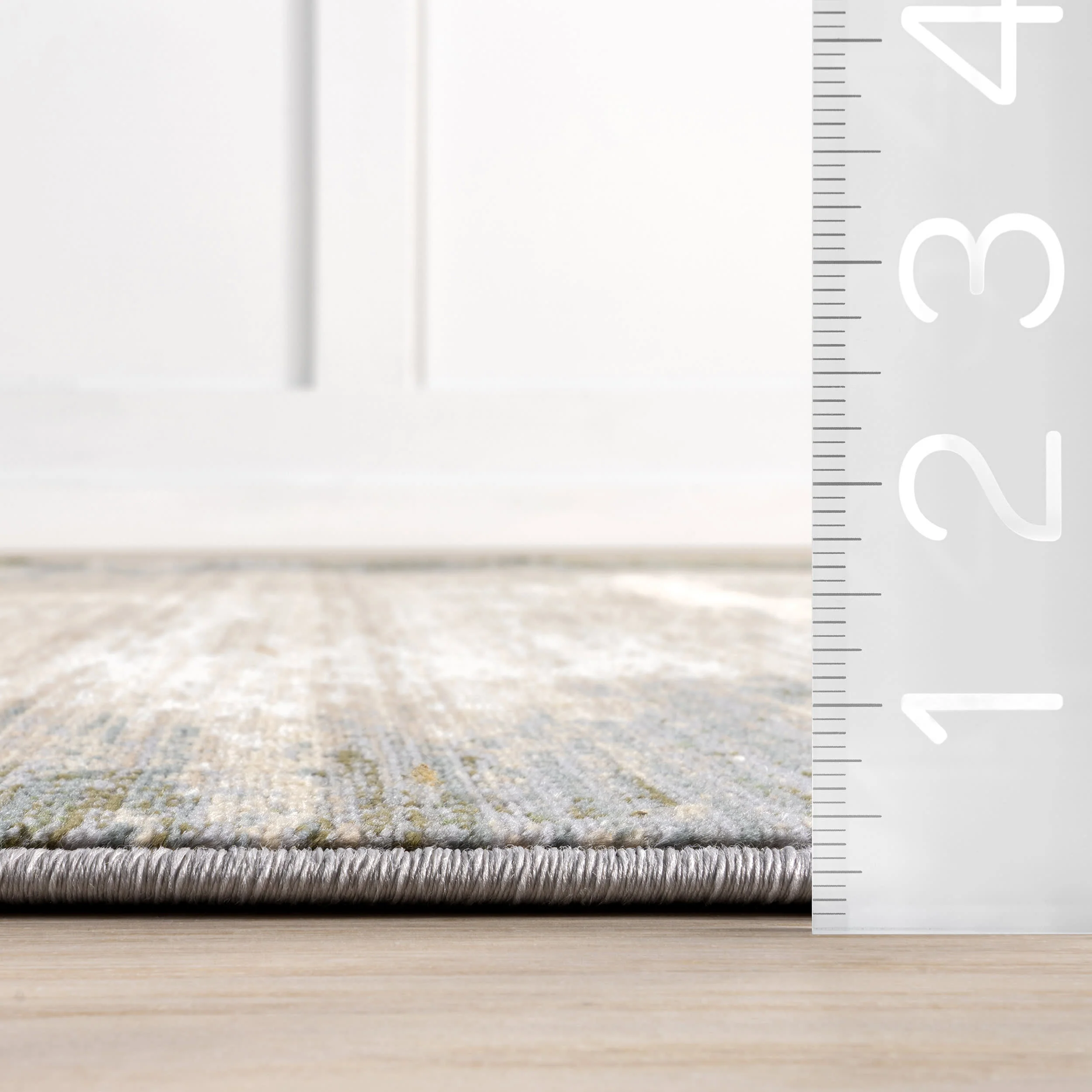 Trijuga Abstract Rug | Dark Beige - Image 5