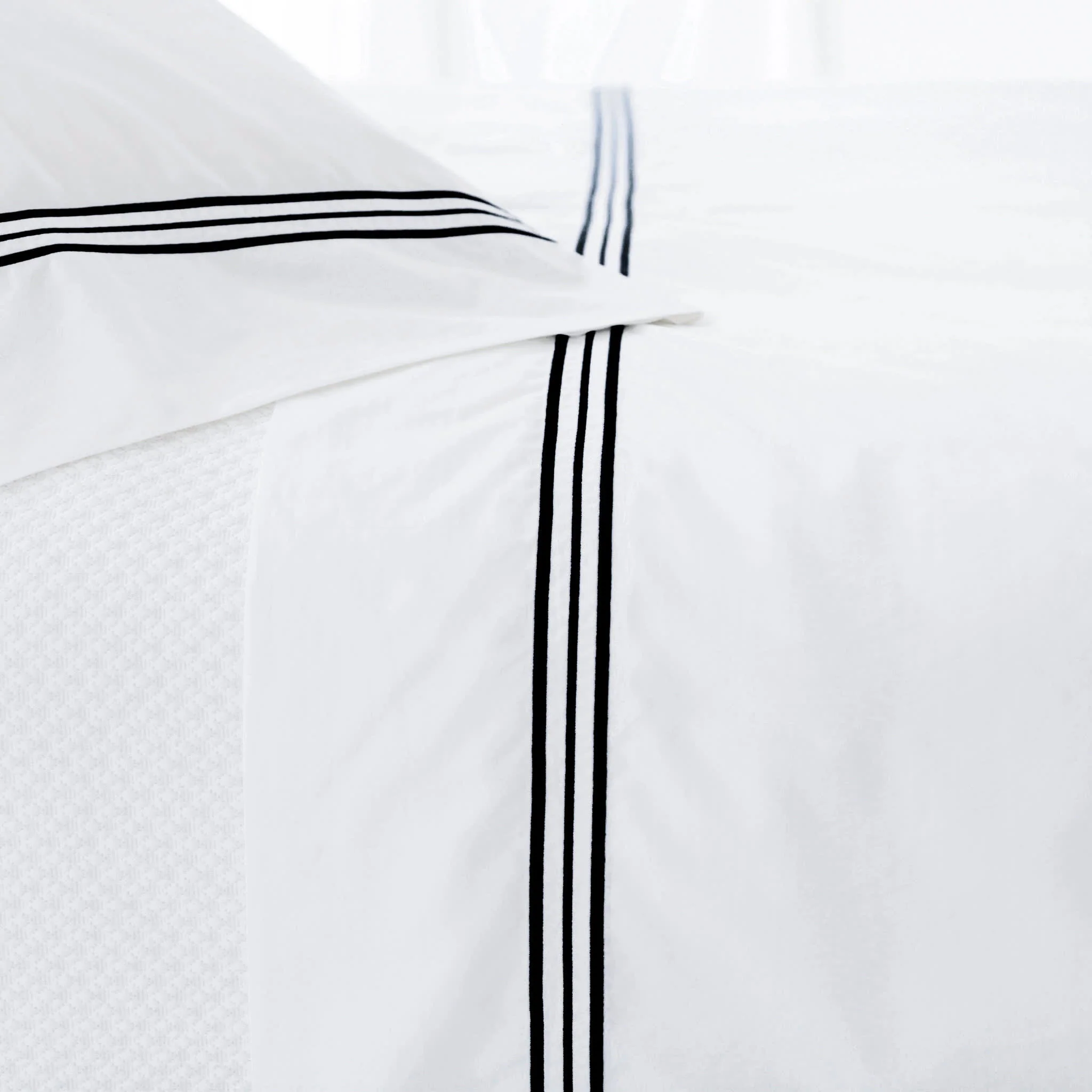 Trio Flat Sheet | Black