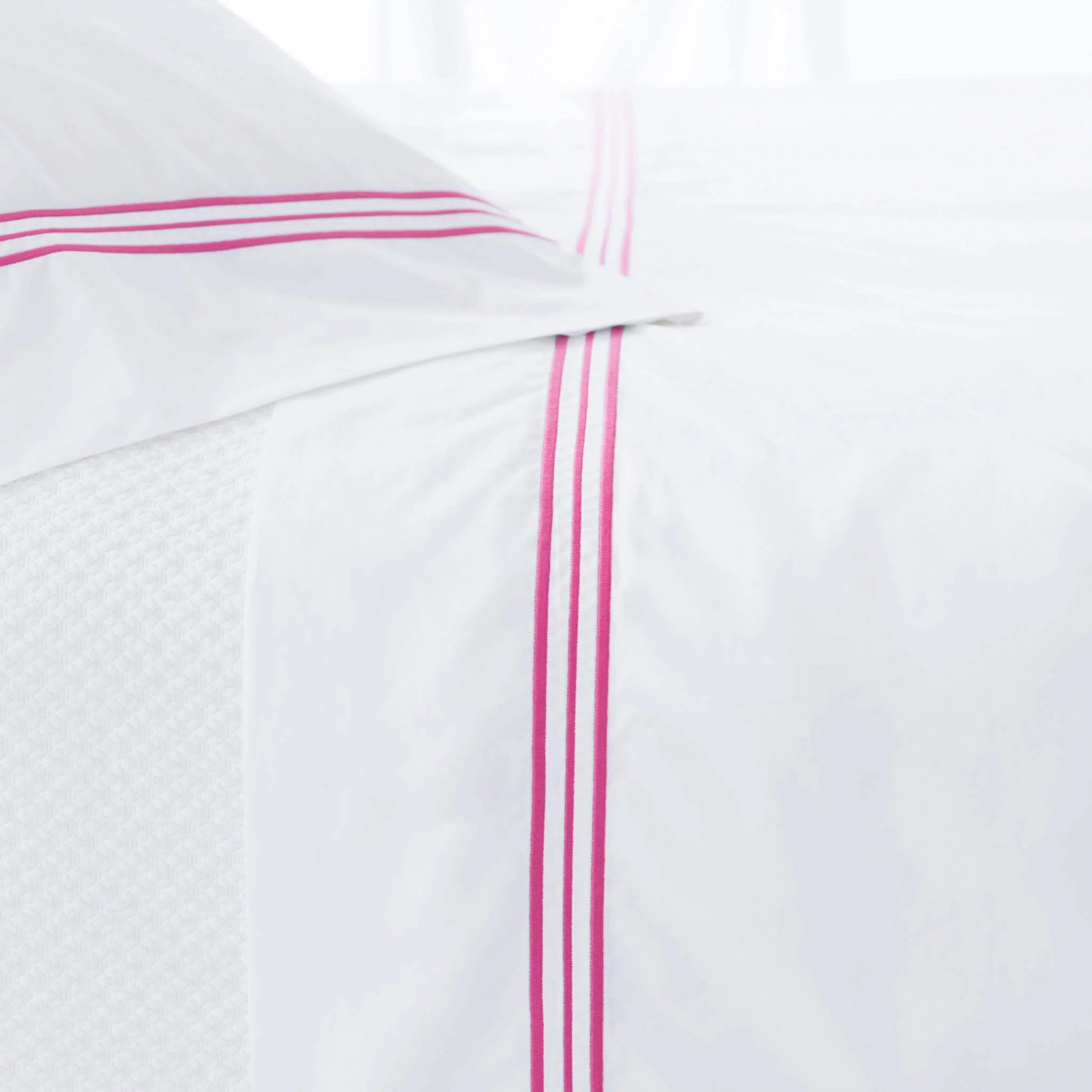 Trio Flat Sheet | Fuchsia - Image 2