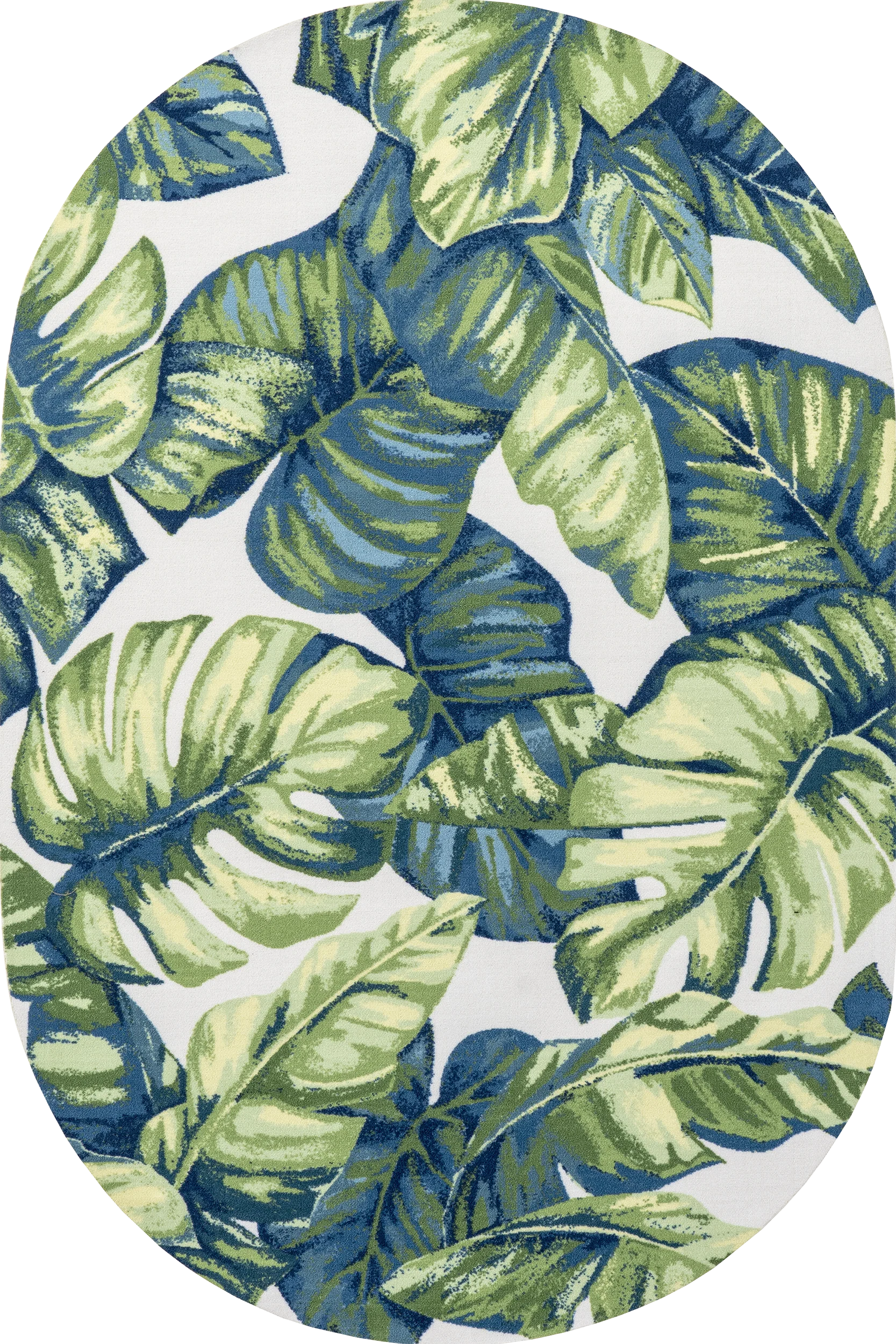 Tropical Foliage Indoor/Outdoor Rug | Green Multicolor