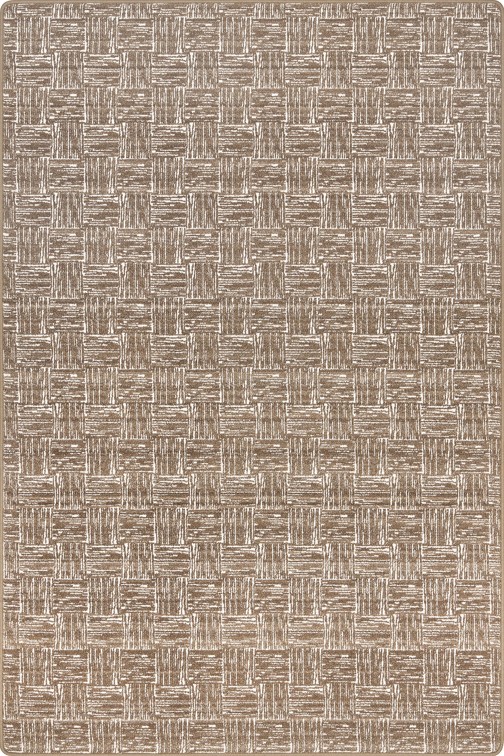 Turnstone Tiled Custom Rug | Brown