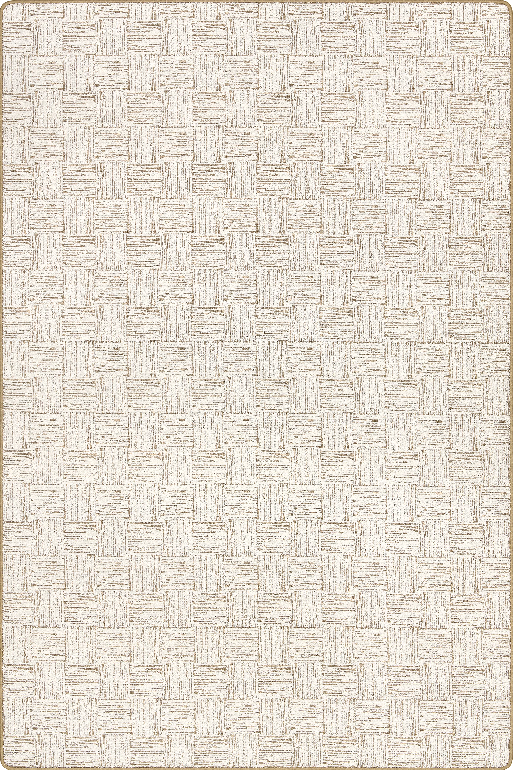 Turnstone Tiled Custom Rug | Ivory