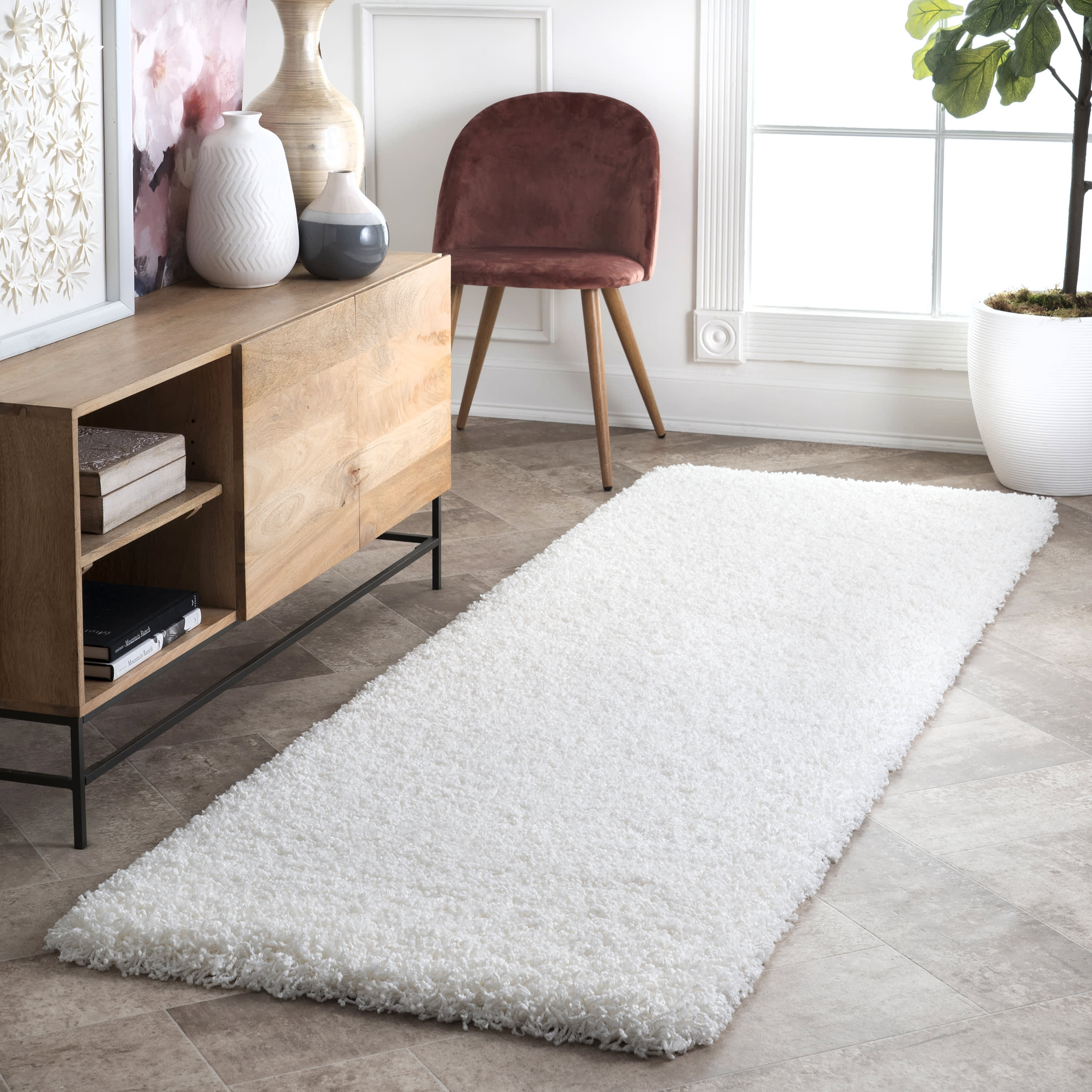 Ultra Shag Rug | White - Image 2