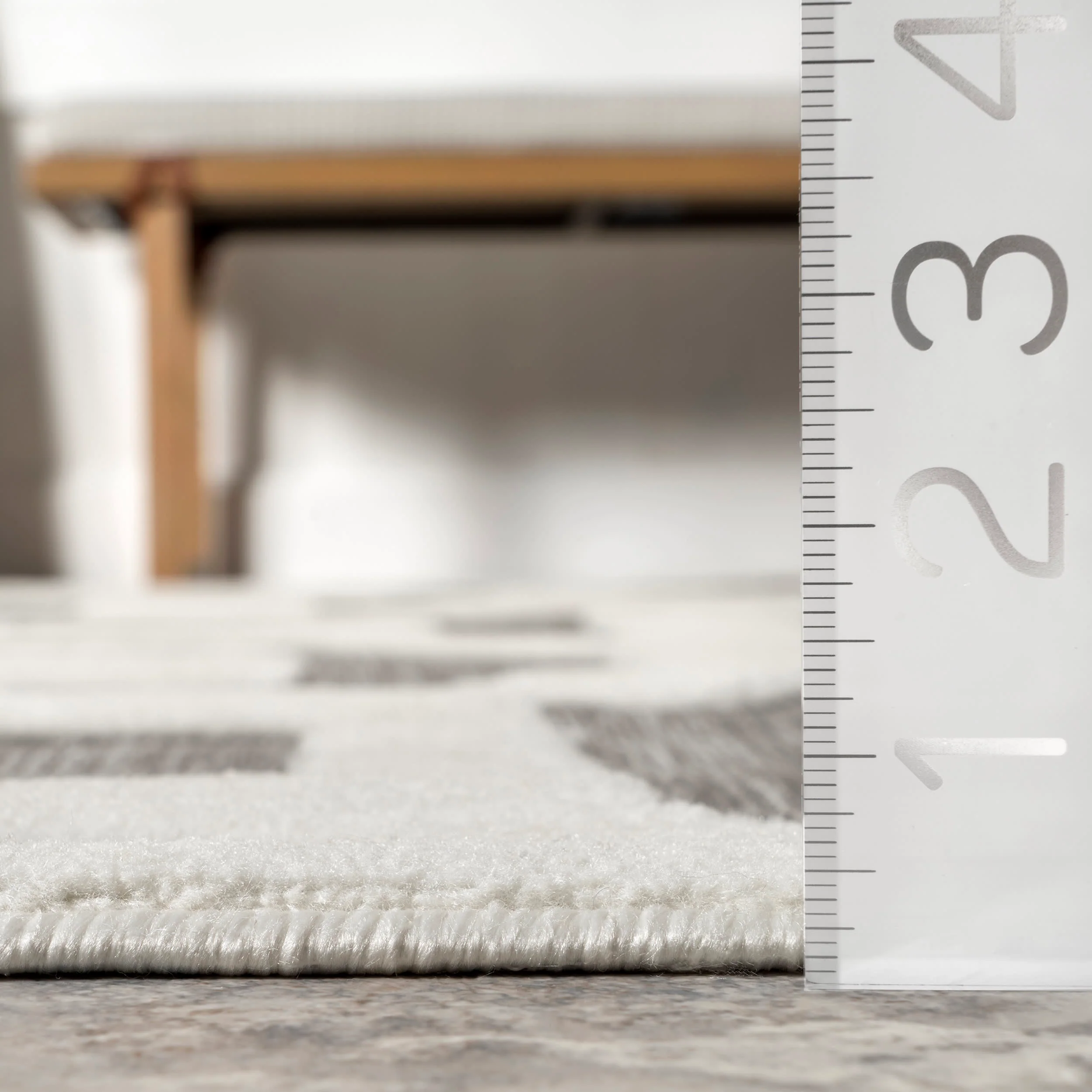 Vail Indoor/Outdoor Geometric Rug | Grey - Image 5