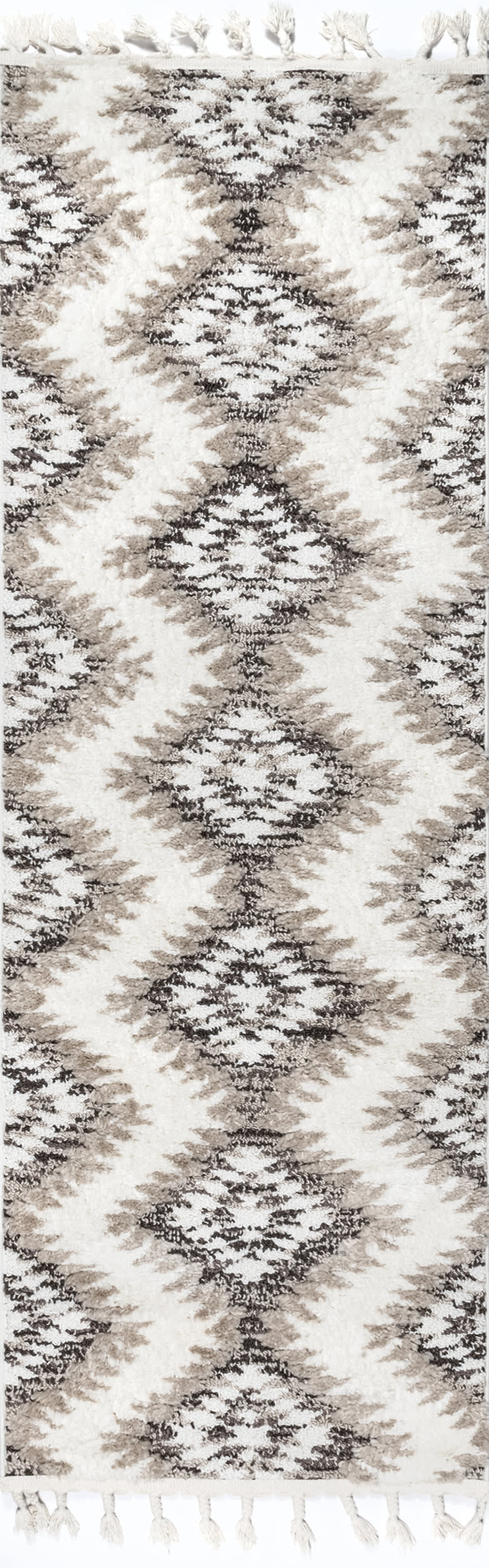 Valeria Aztec Textured Rug | Beige