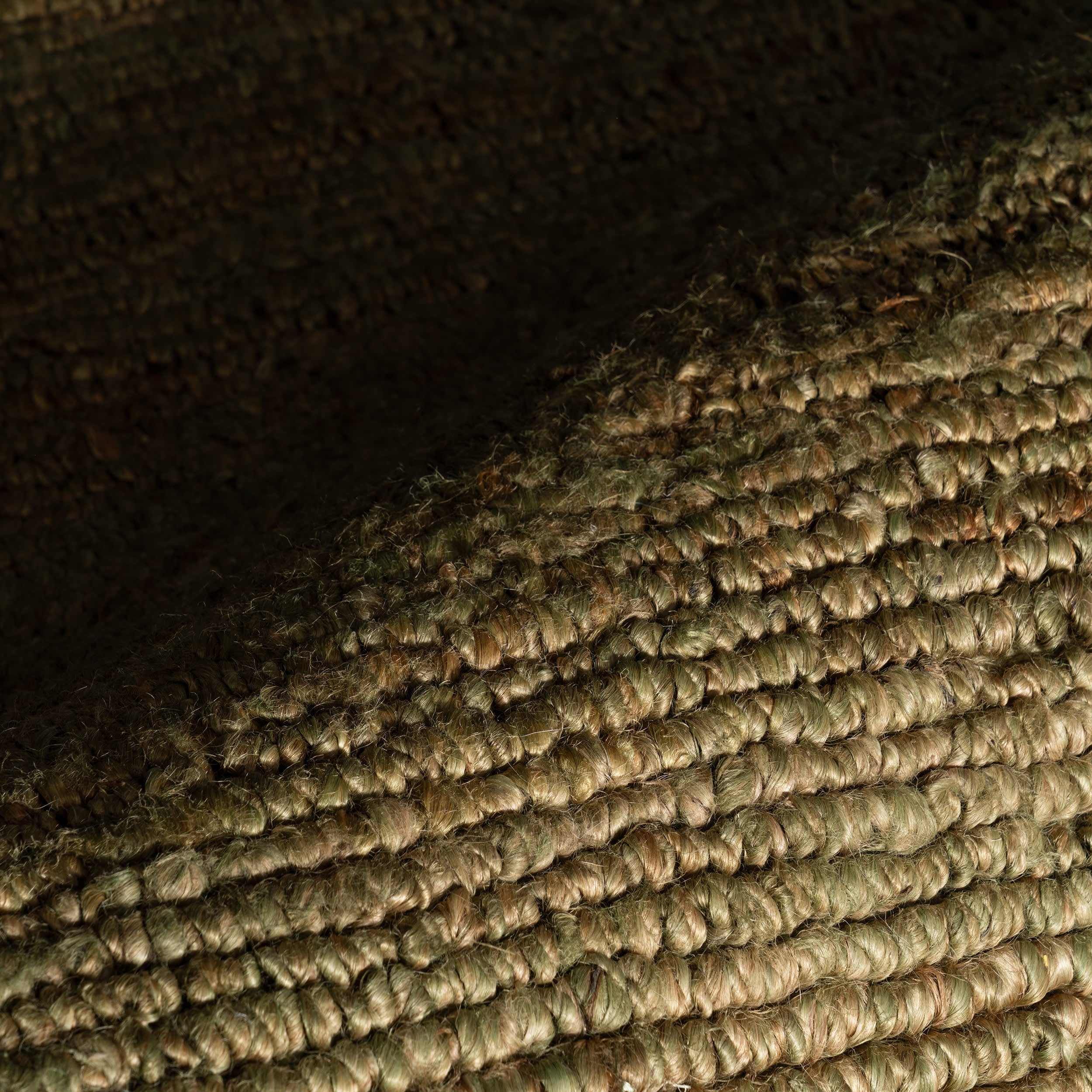 Varnu Textured Handmade Jute Rug | Green - Image 7