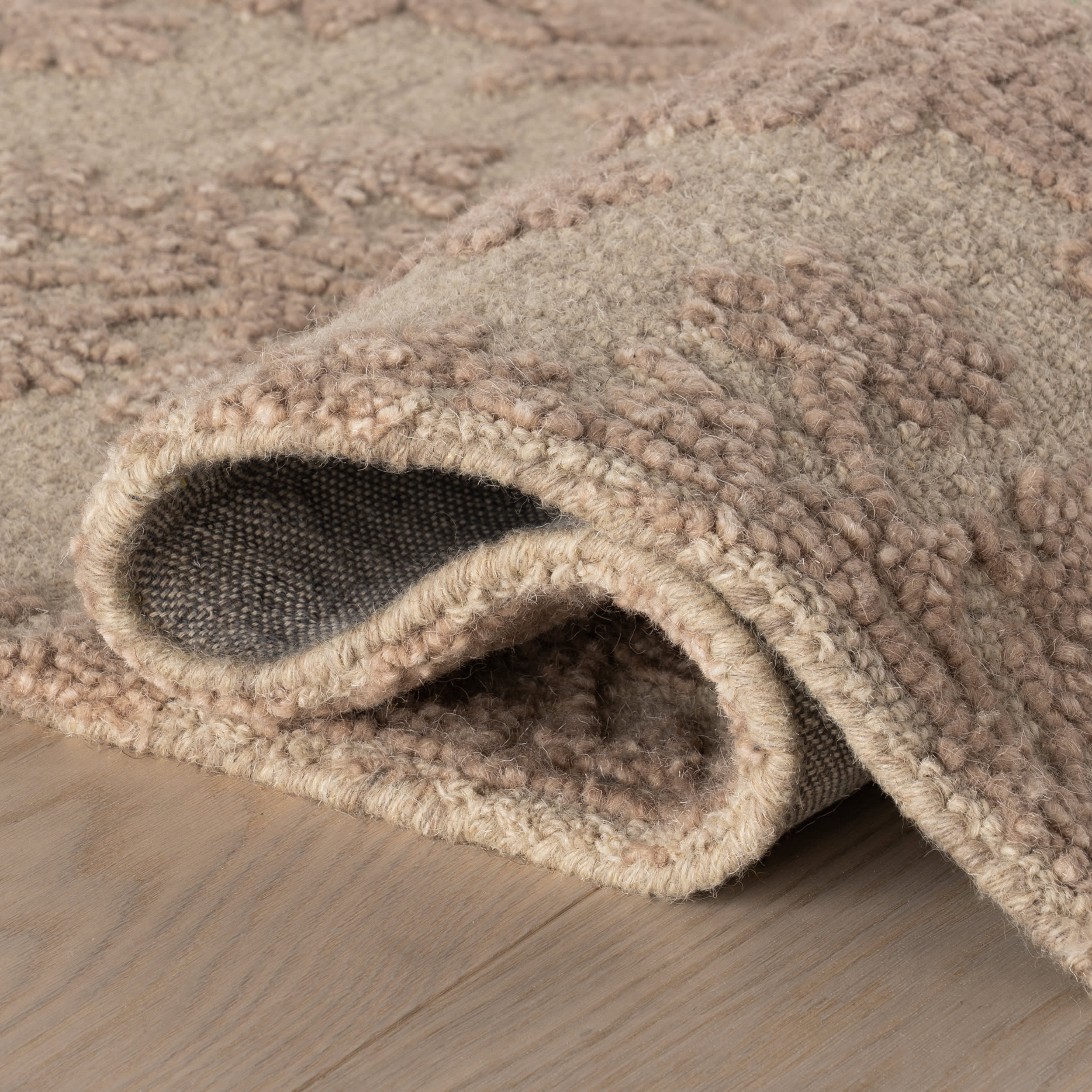 Veera Transitional Floral and Paisley Rug | Taupe - Image 11