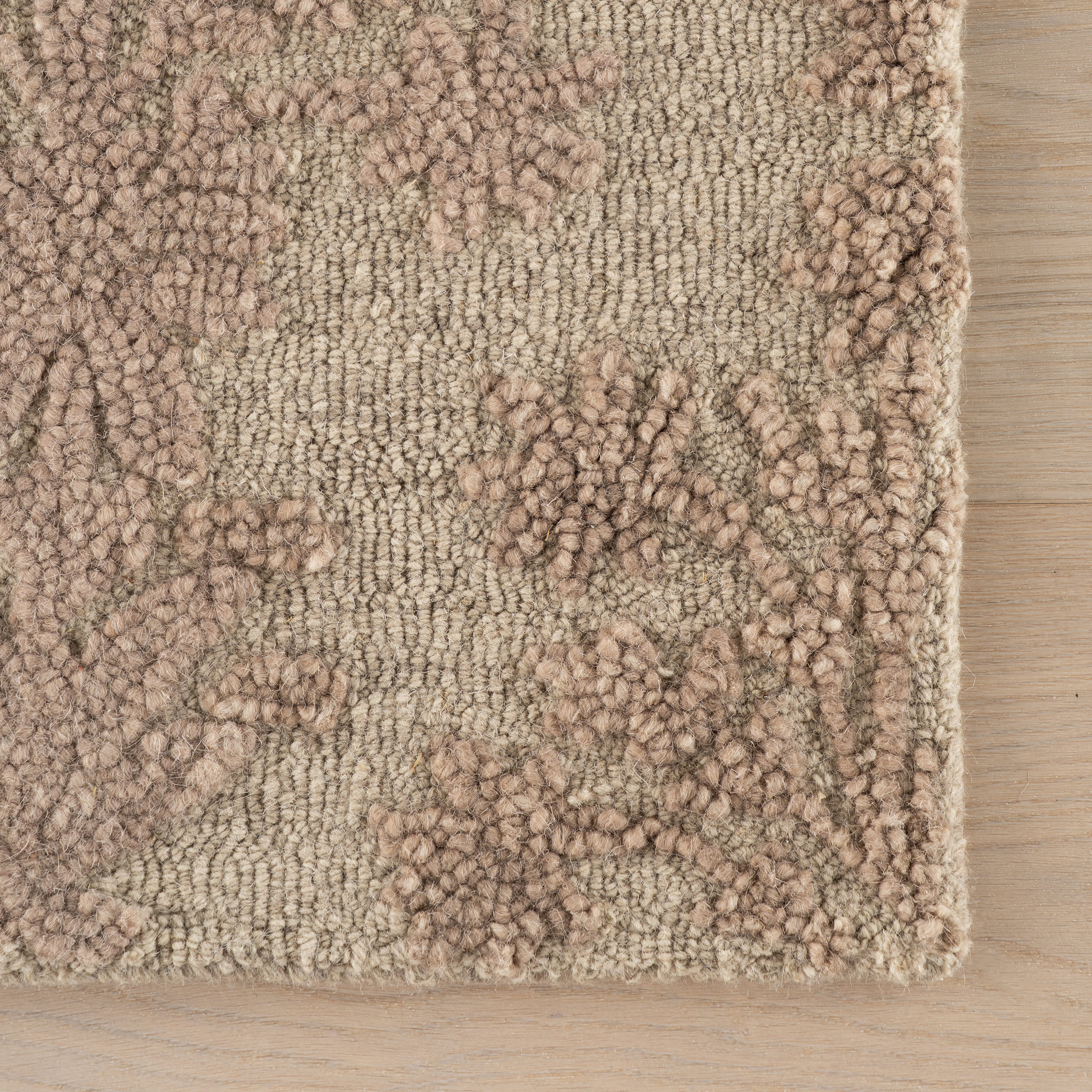 Veera Transitional Floral and Paisley Rug | Taupe - Image 4