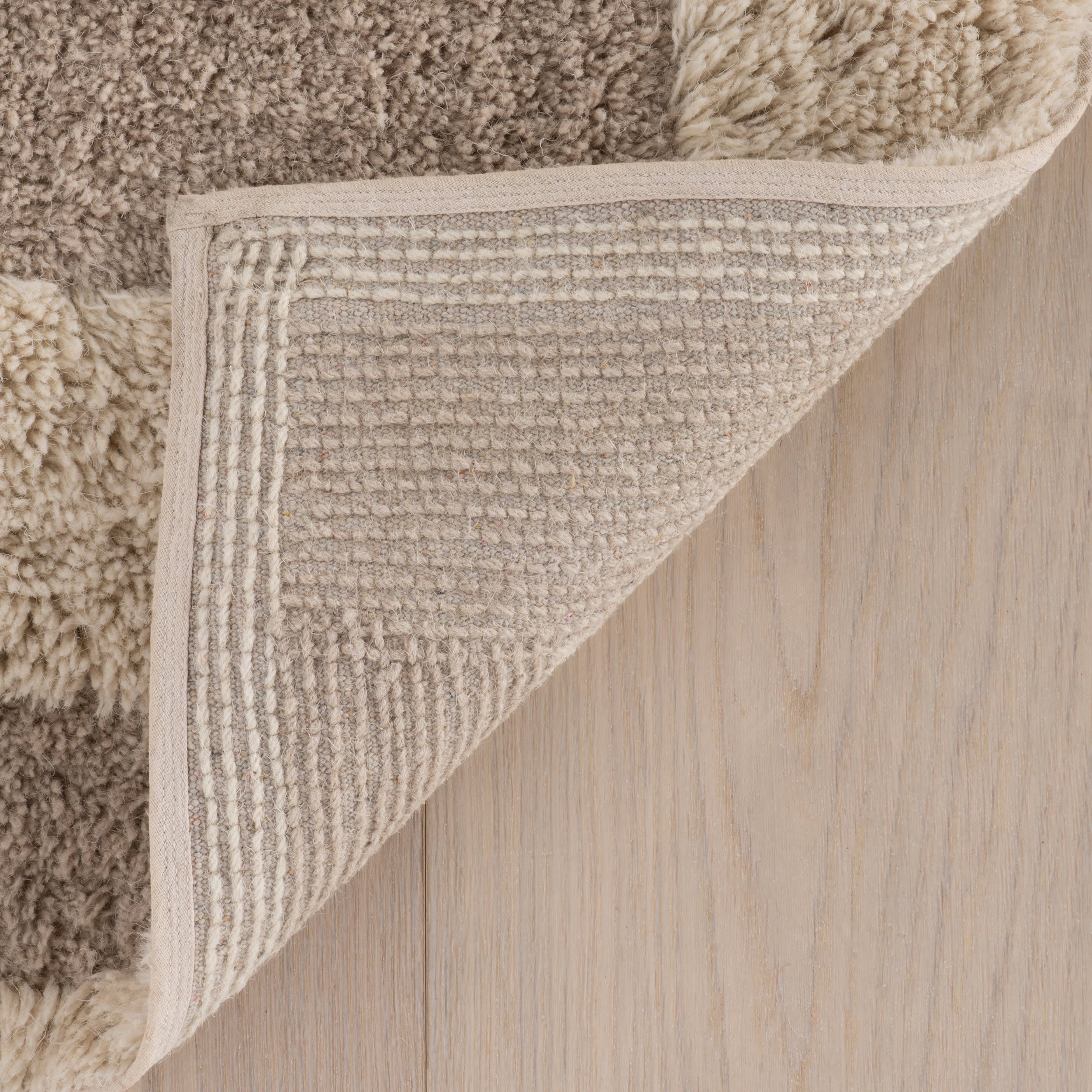 Velaina Handmade Washable Wool Rug | Ivory - Image 11