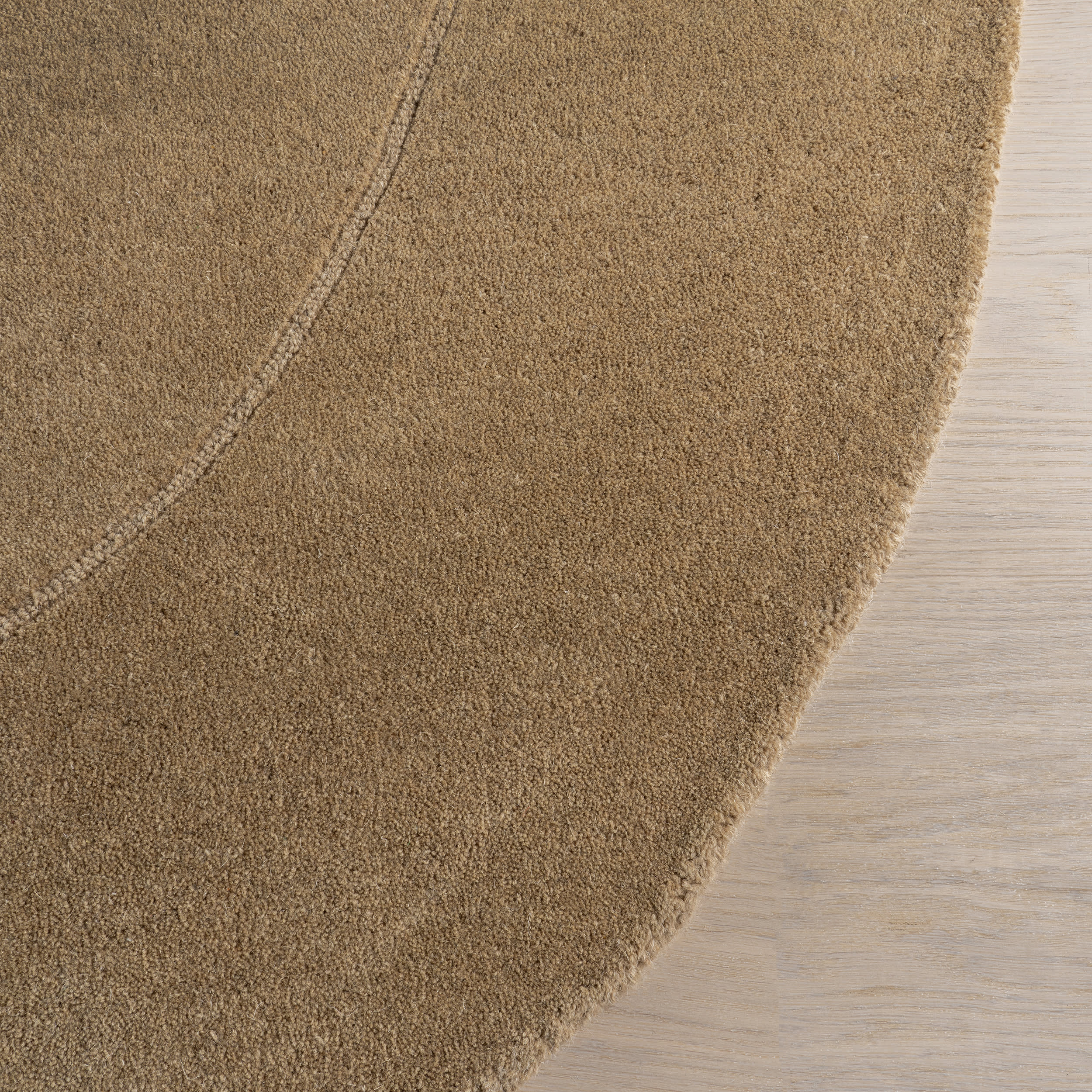 Venace Abstract Wool Rug | Brown - Image 4