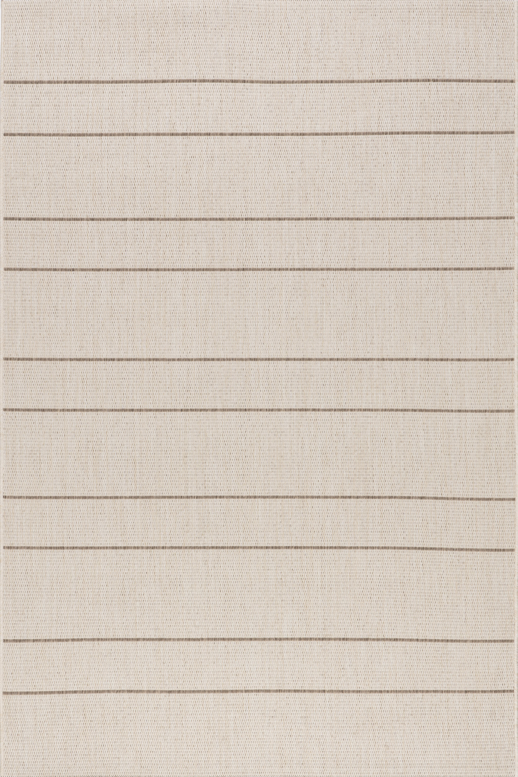 Venetian Pinstripes Indoor/Outdoor Rug | Beige