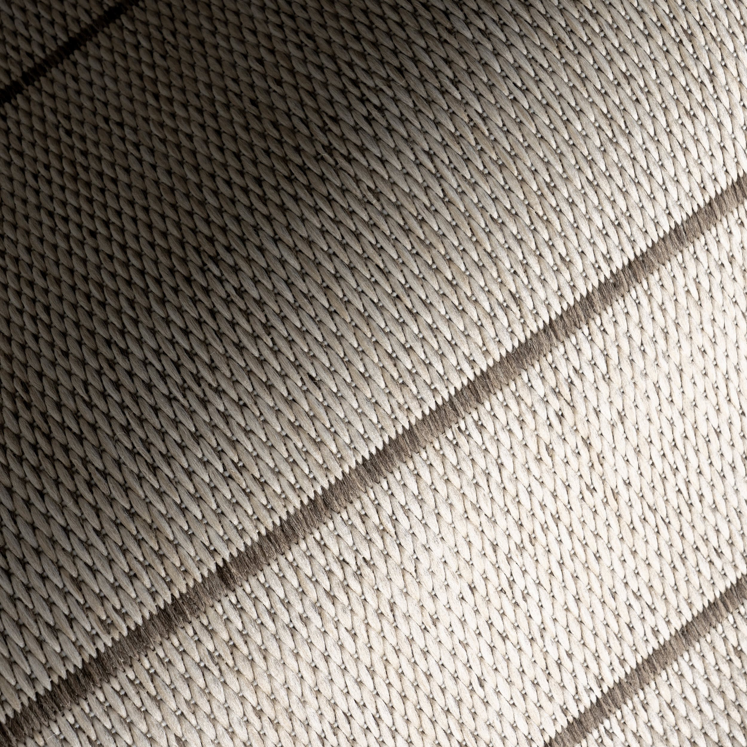 Venetian Pinstripes Indoor/Outdoor Rug | Beige - Image 3