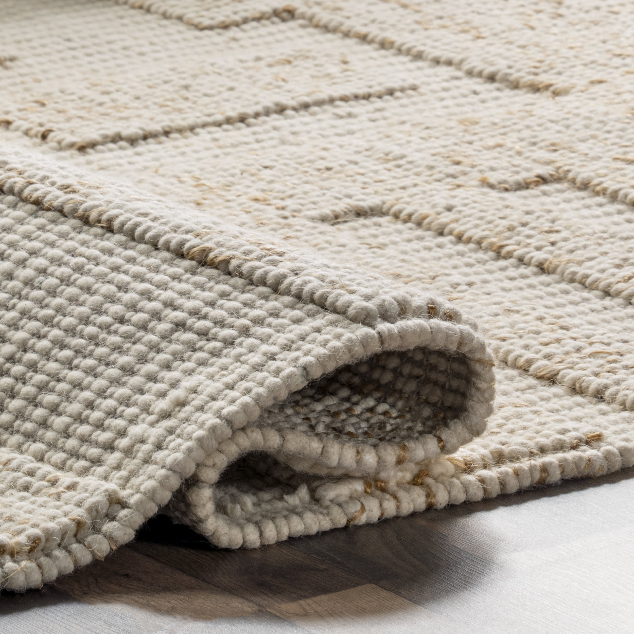 Venice Modern High-Low Rug | Ivory - Image 8