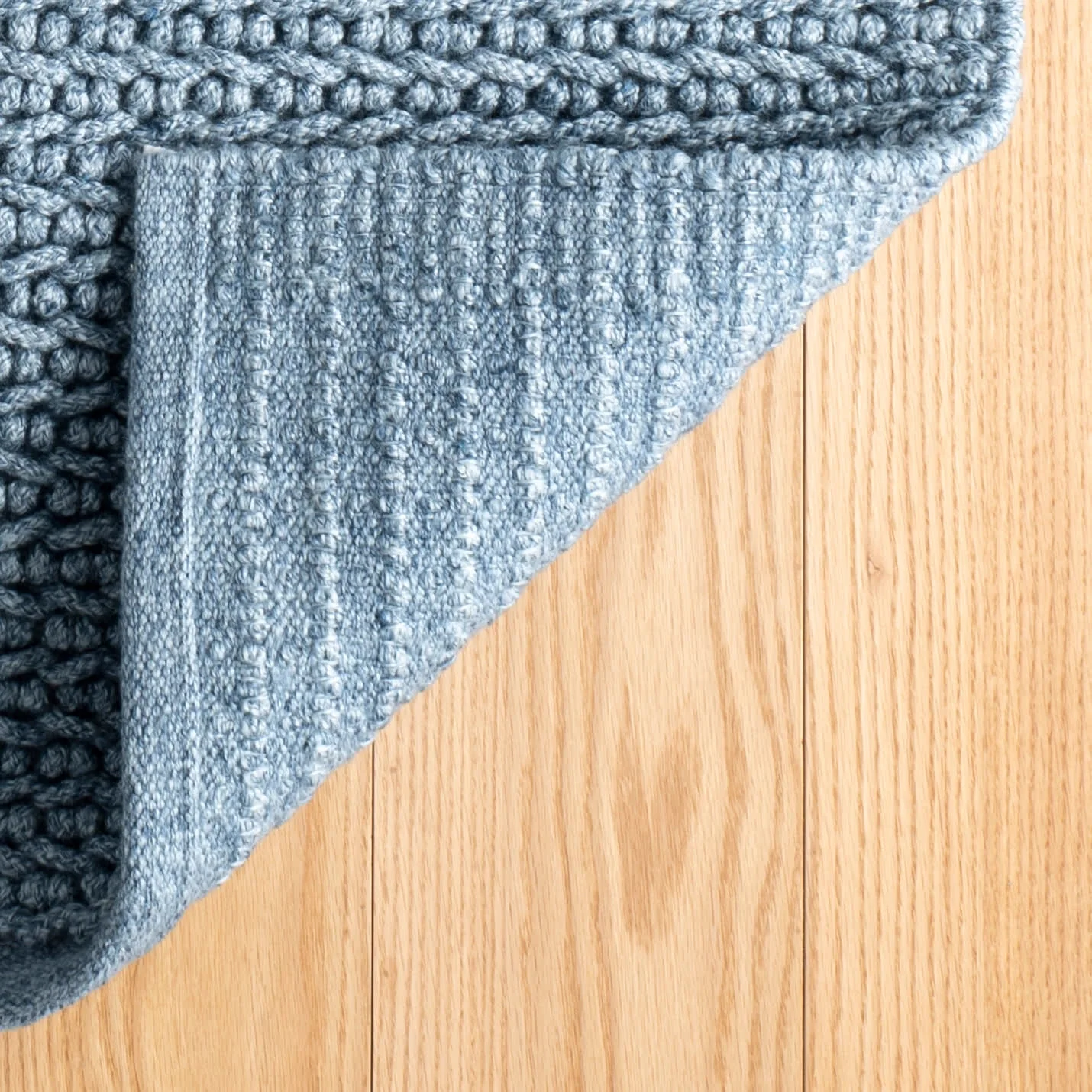 Veranda Handwoven Performance Rug | Denim - Image 5