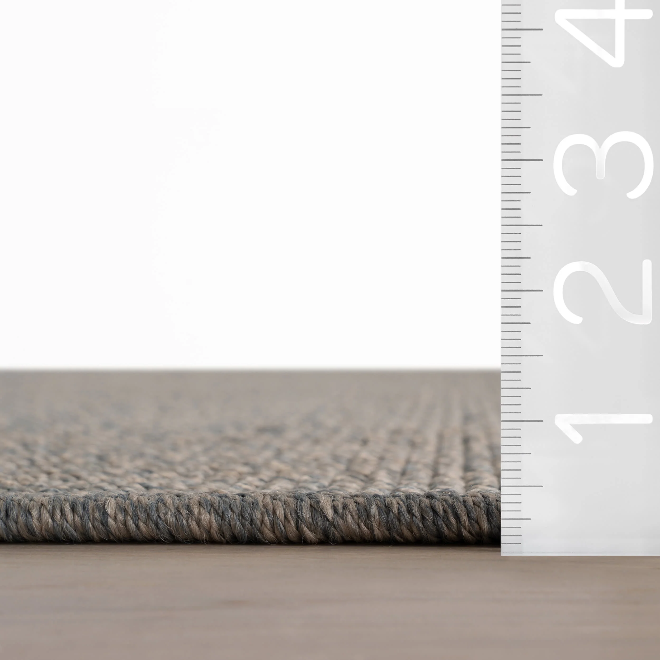 Veya Modern Striped Indoor/Outdoor Rug | Brown - Image 6