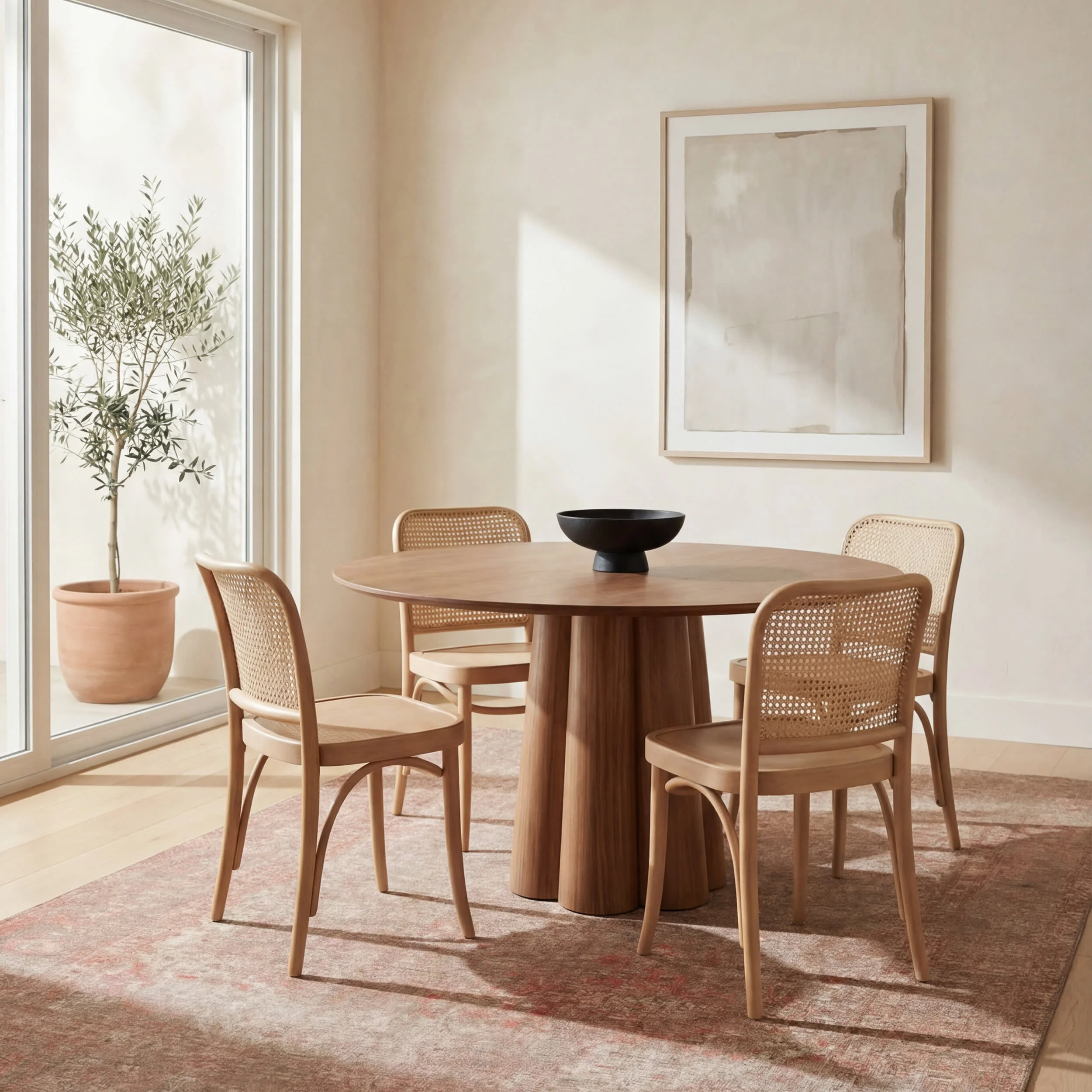 Vianey Vintage and Distressed Rug | Peach - Image 7