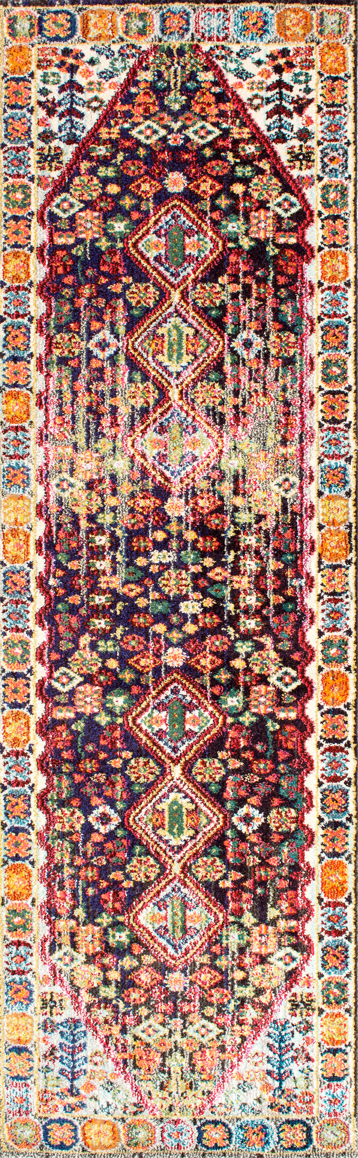 Vibrant Meadow Rug | Black