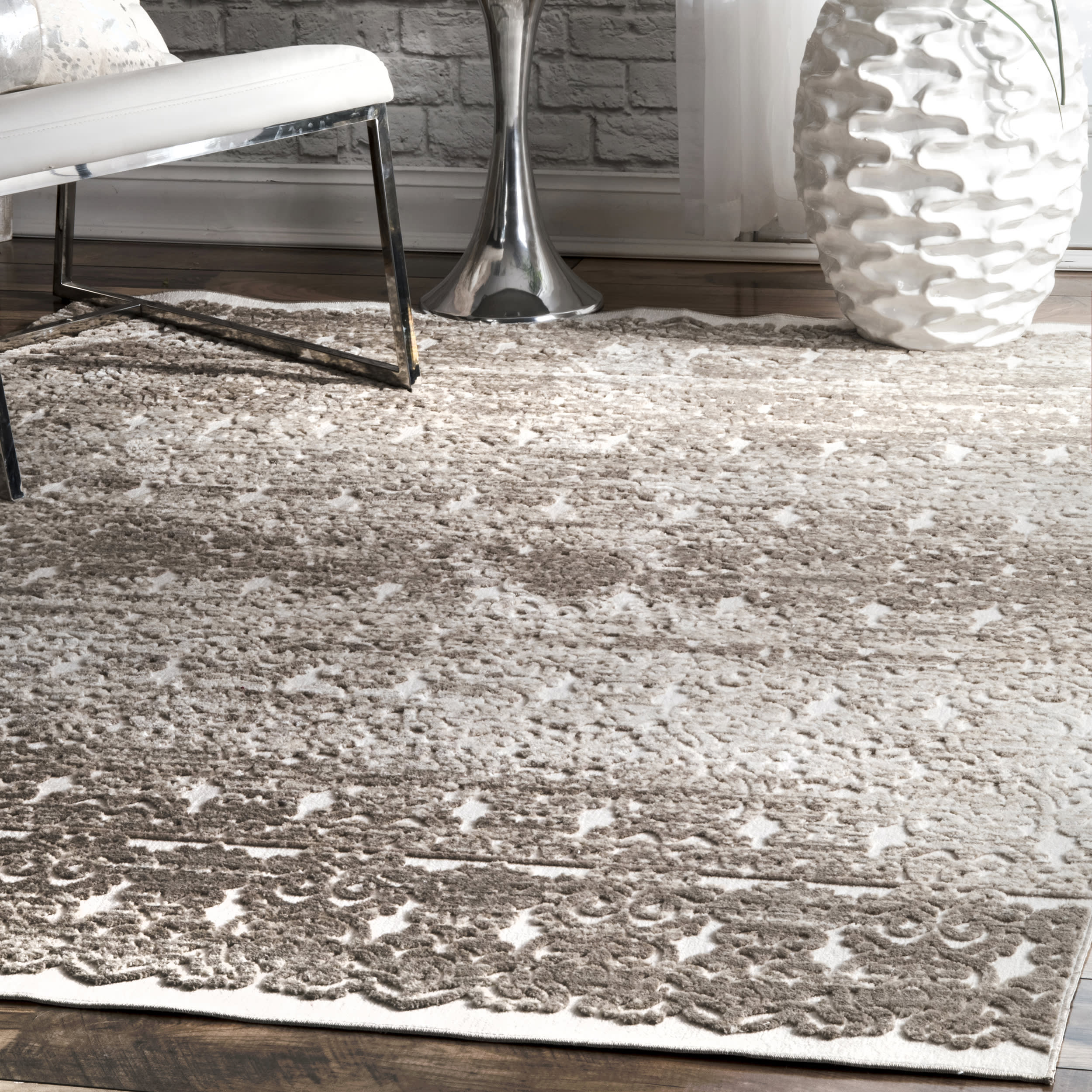 Victorian Ombre Rug | Brown - Image 2