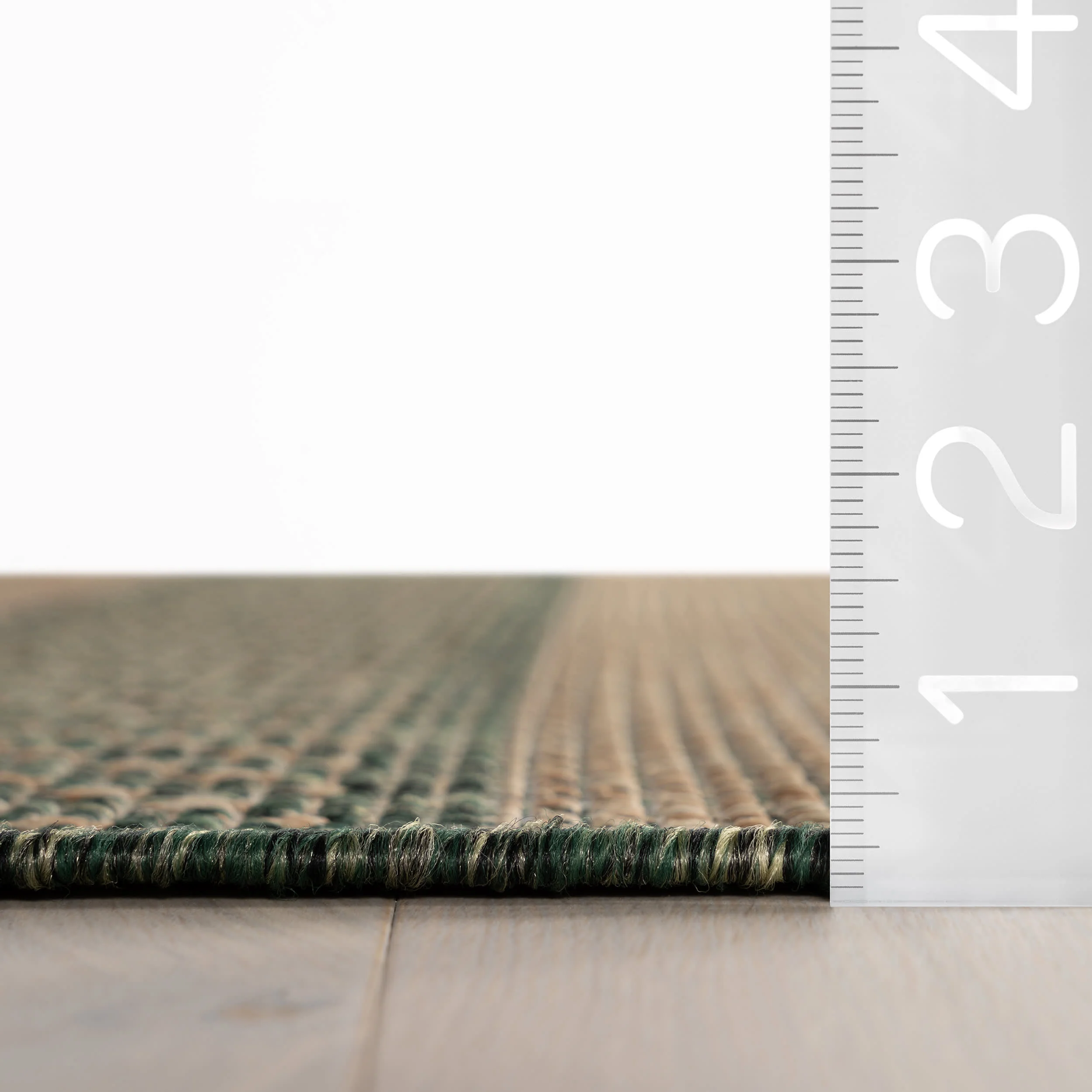 Vielle Modern Abstract Indoor/Outdoor Rug | Green - Image 4