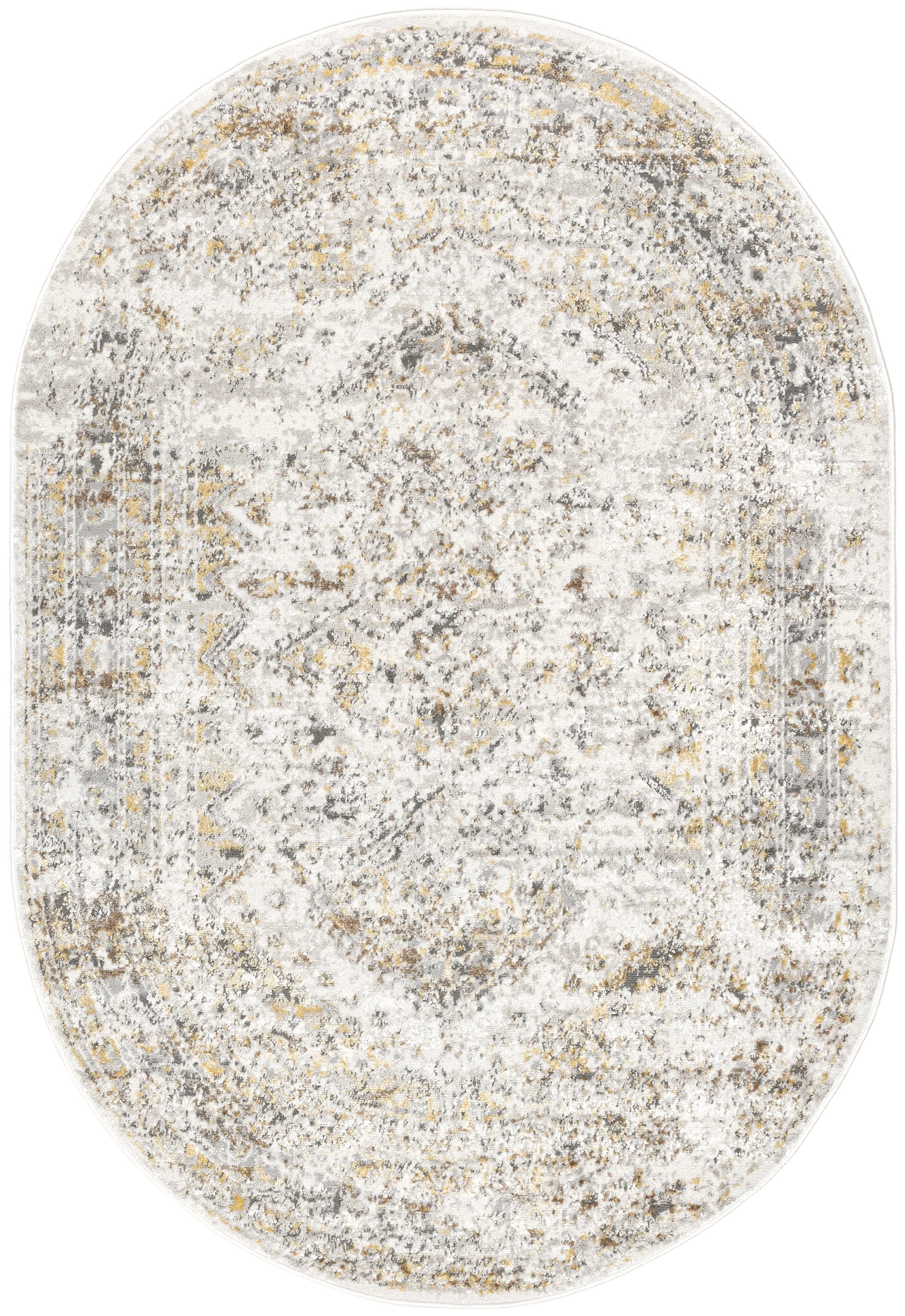 Vintage Medallion Rug | Gold