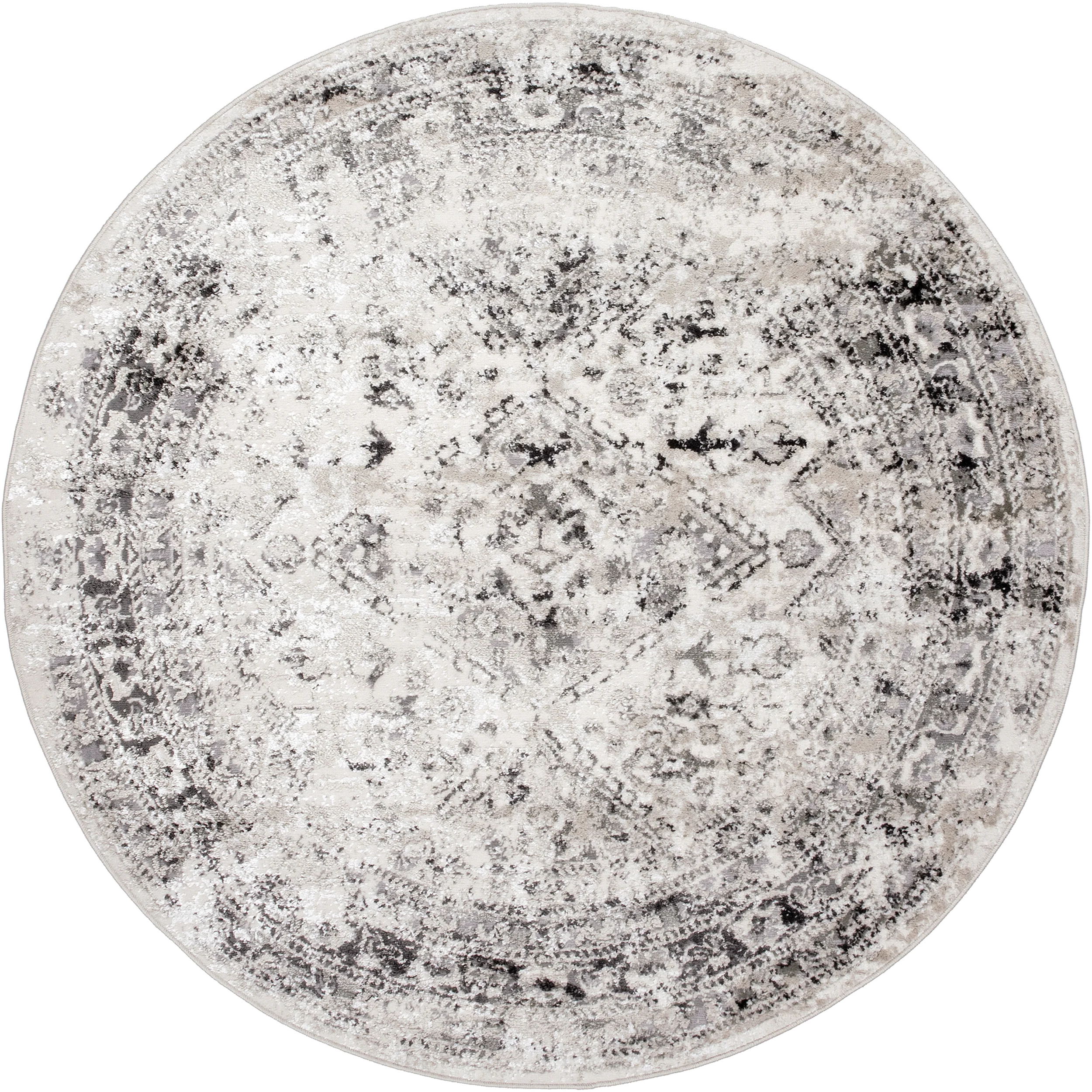 Vintage Medallion Rug | Grey