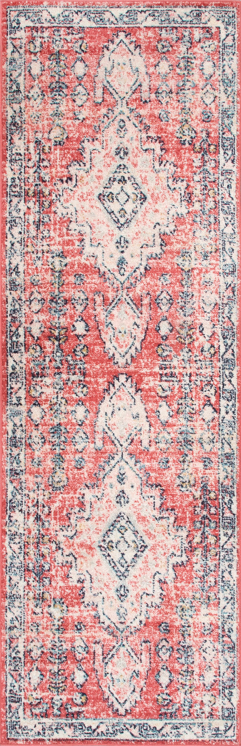 Vintage Medallion Rug | Rust