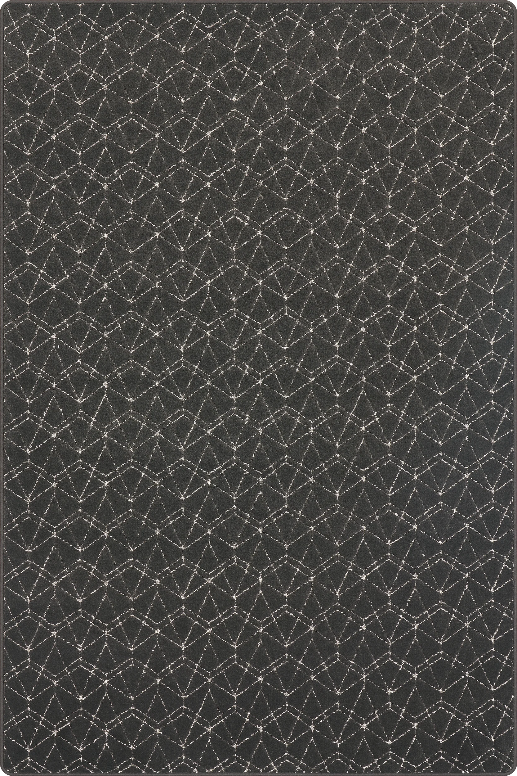 Vireo Geometric Custom Sample Swatch | Black