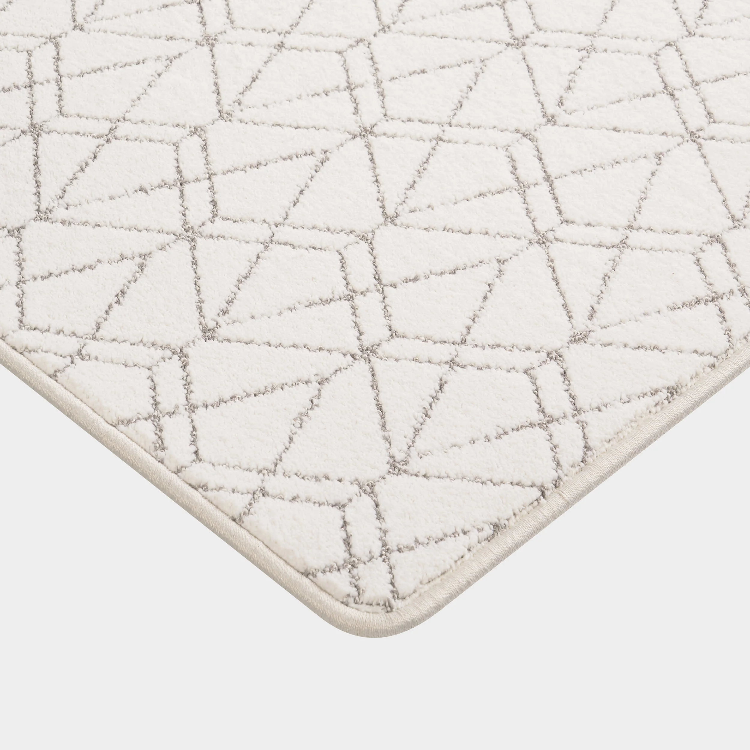 Vireo Geometric Custom Rug | Off White - Image 2