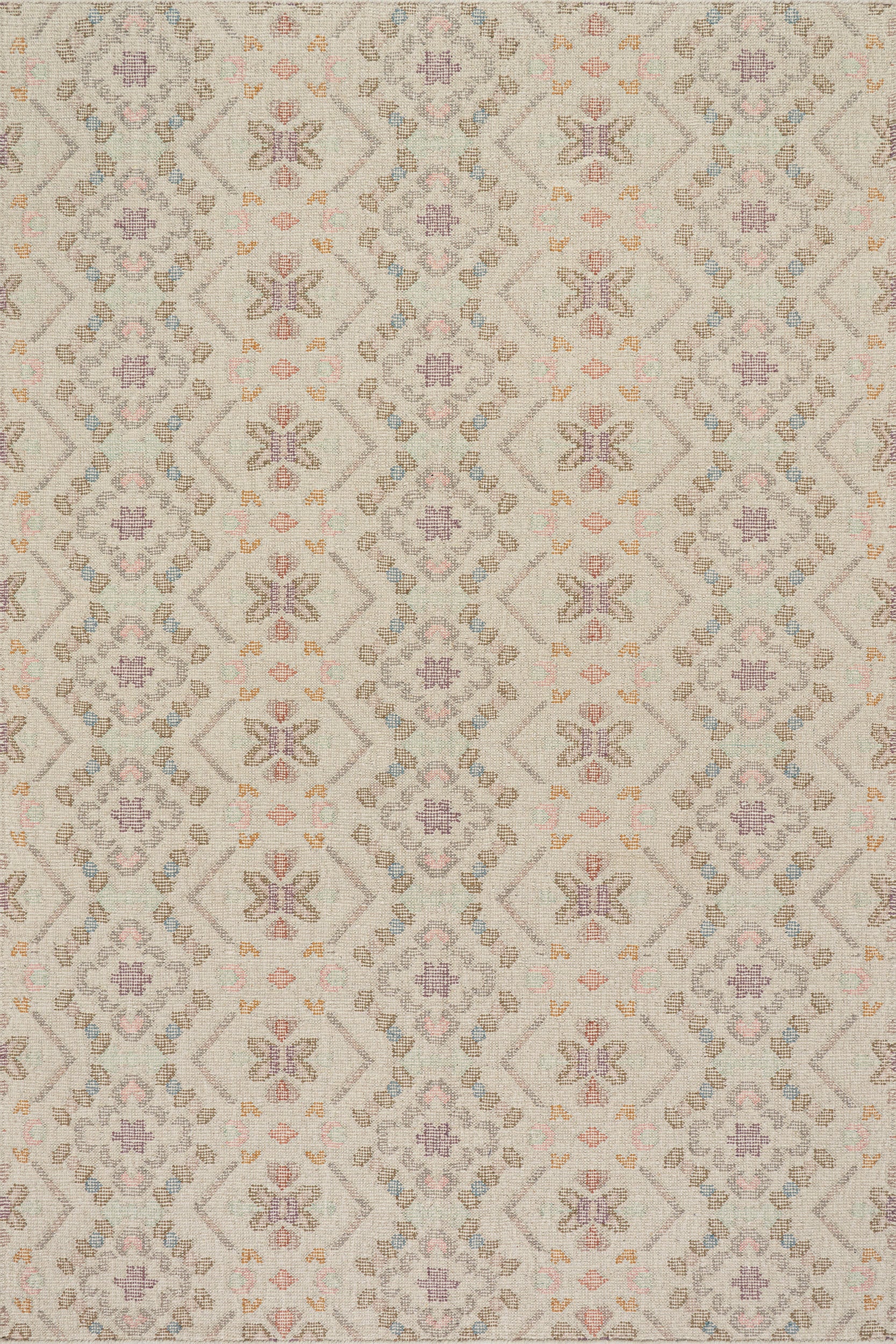 Vittoria Cotton Rug | Multicolor