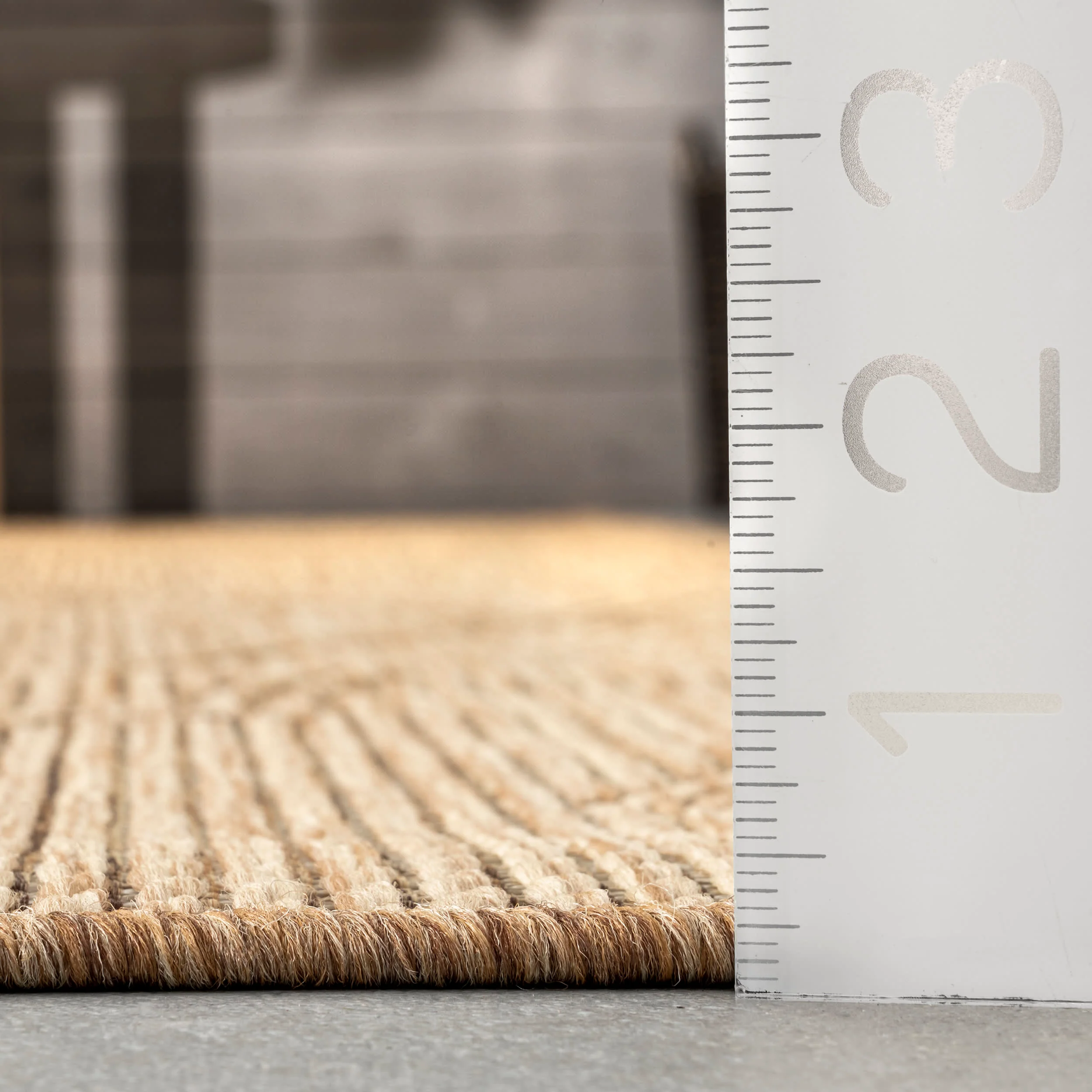 Vizia Diamond Indoor/Outdoor Rug | Brown - Image 5