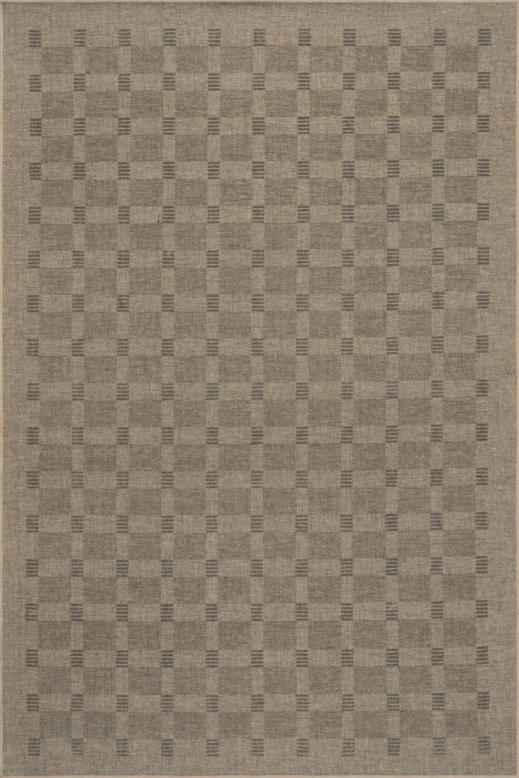 Walker Checkered Washable Rug by Nate Berkus | Khaki
