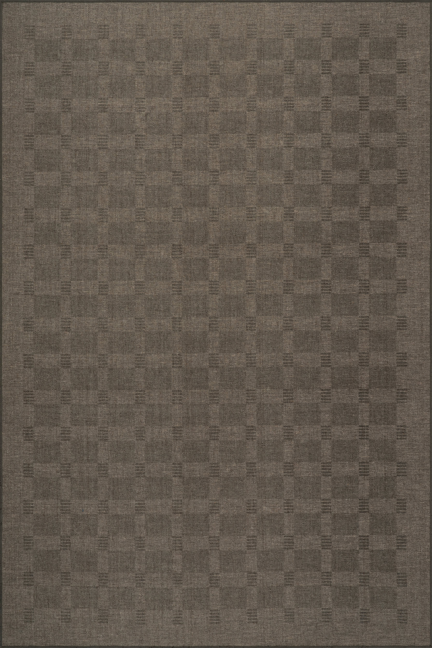 Walker Checkered Washable Rug by Nate Berkus | Charcoal