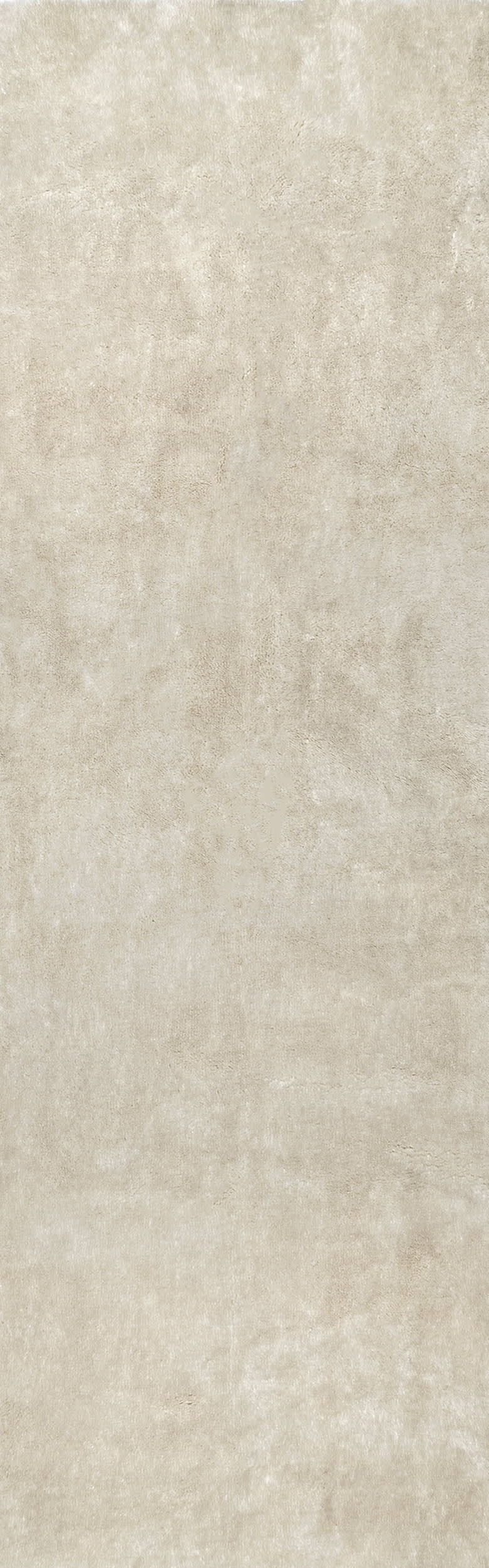 Washable Solid Shag Rug | Cream