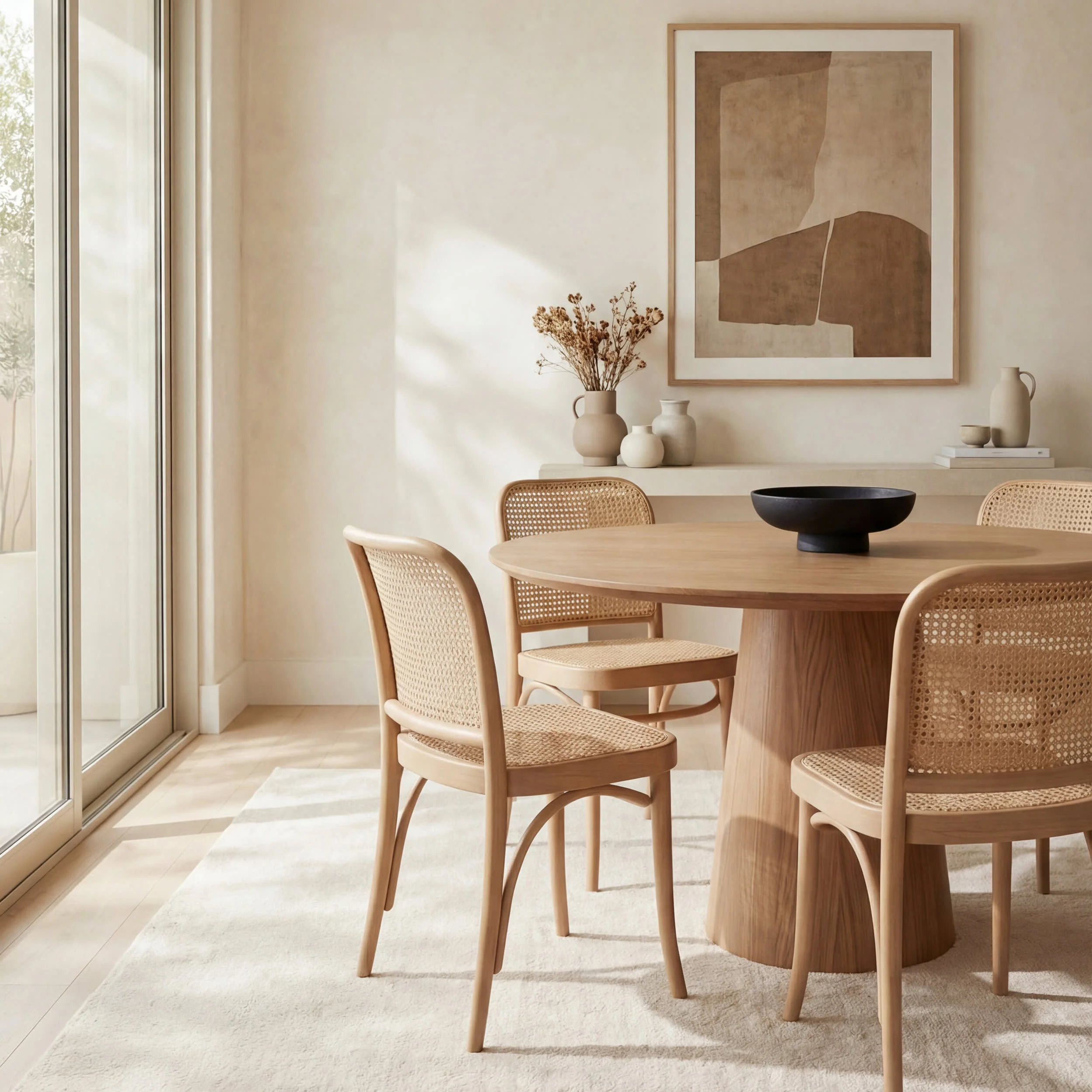 Washable Solid Shag Rug | Off White - Image 7