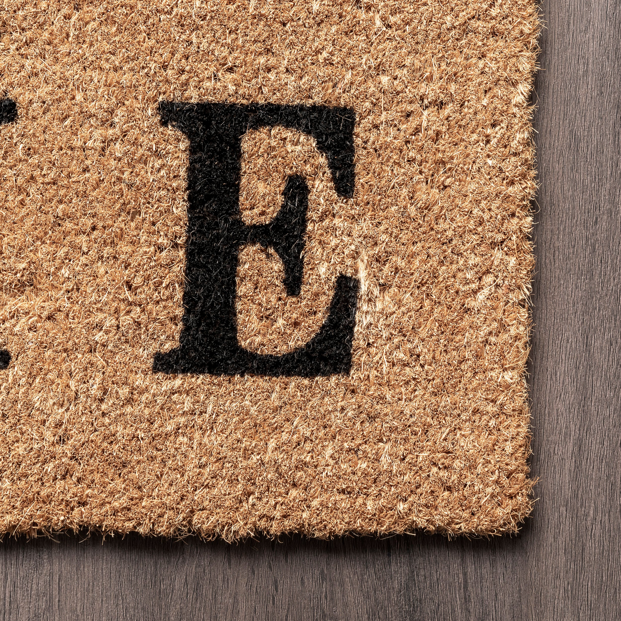 Welcome Home Coir Doormat | Natural - Image 3