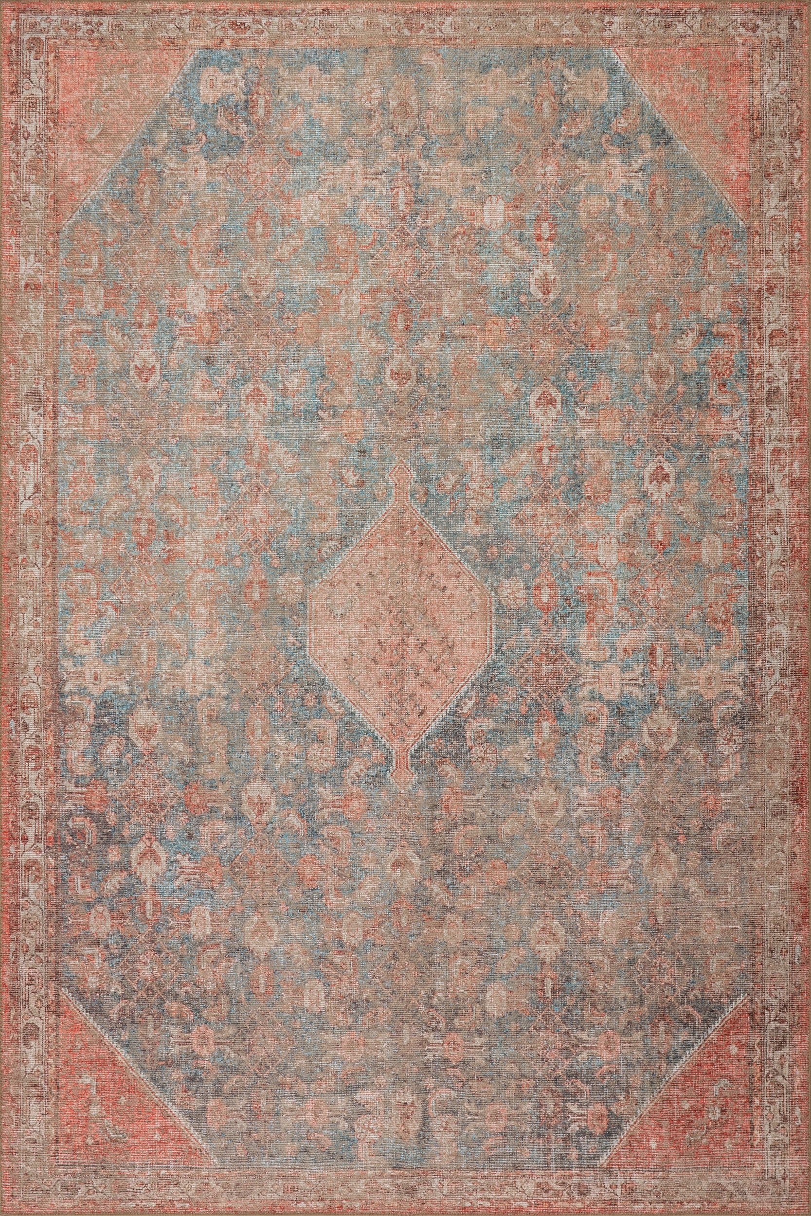 Wesa Medallion Rug | Multicolor