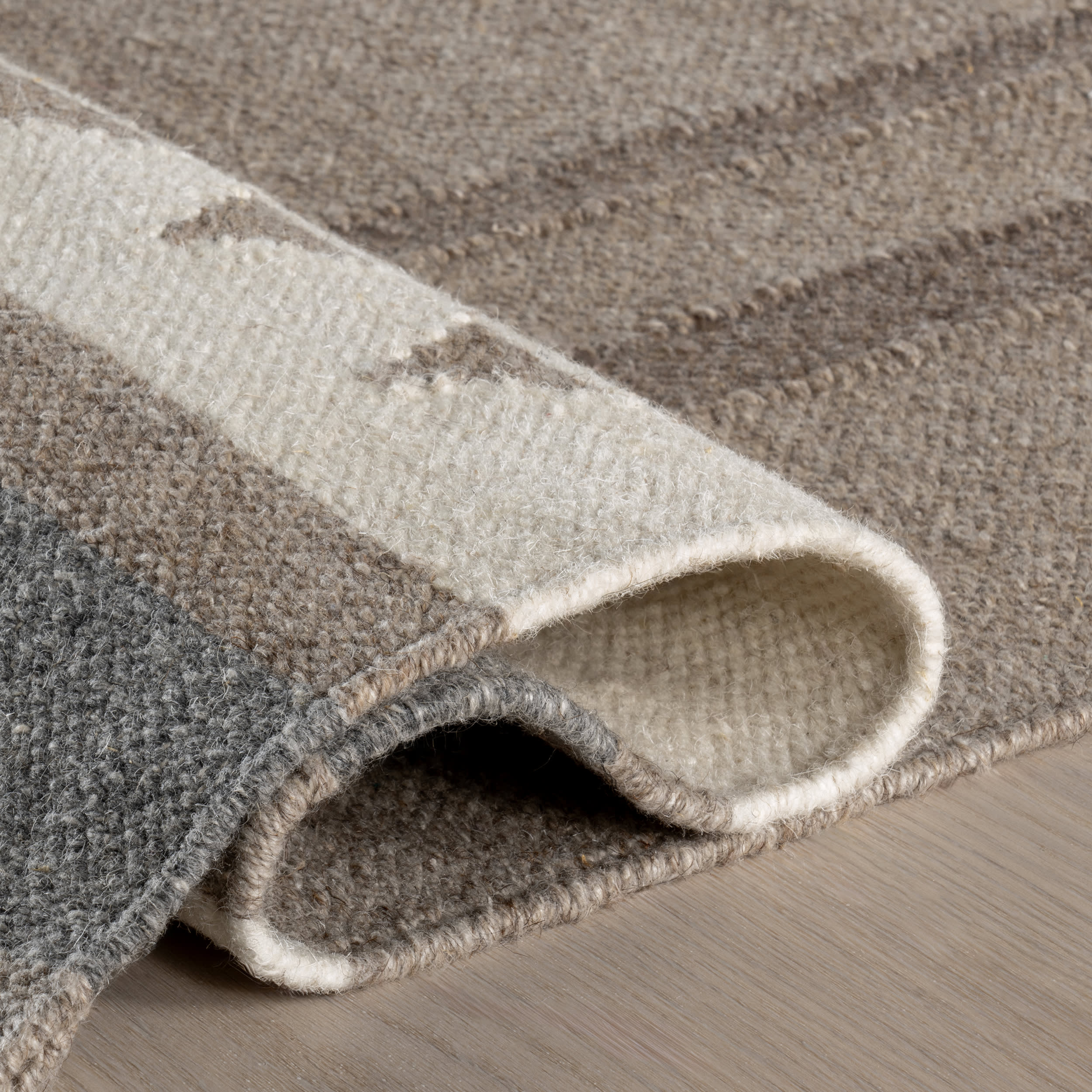 Westerly Southwestern Cotton-Blend Rug | Taupe - Image 10