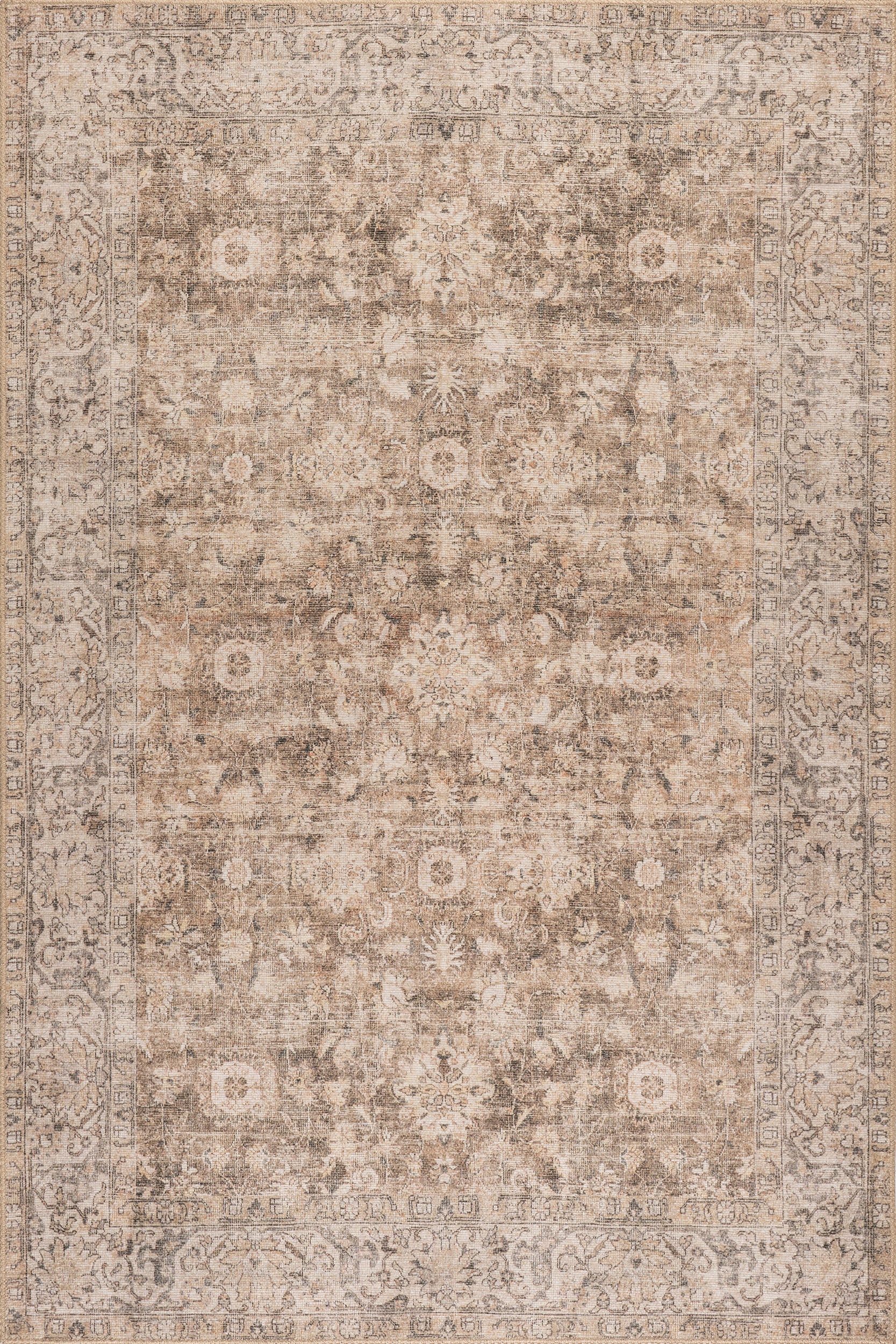 Westfield Antiqued Jute-Blend Rug | Brown