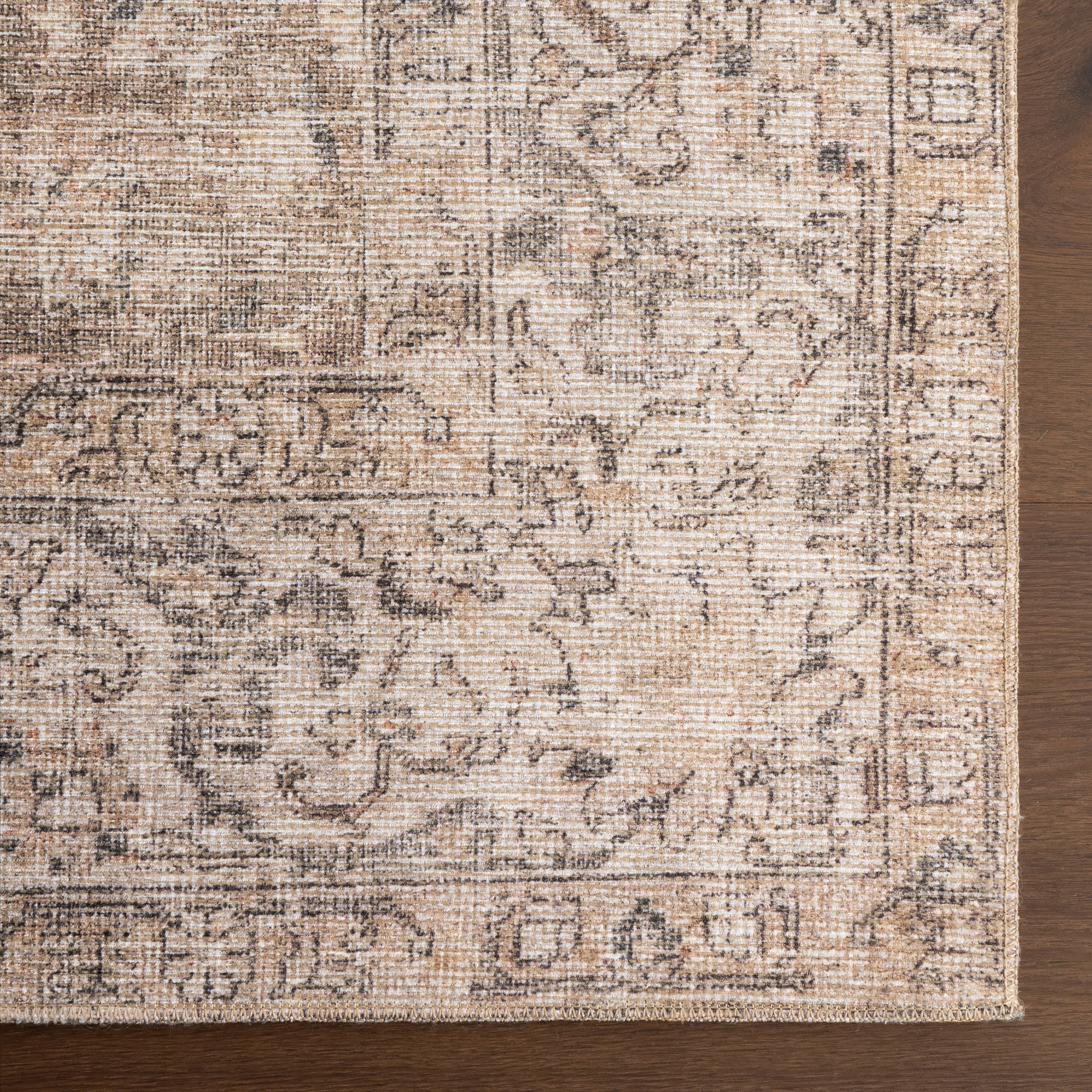 Westfield Antiqued Jute-Blend Rug | Brown - Image 4