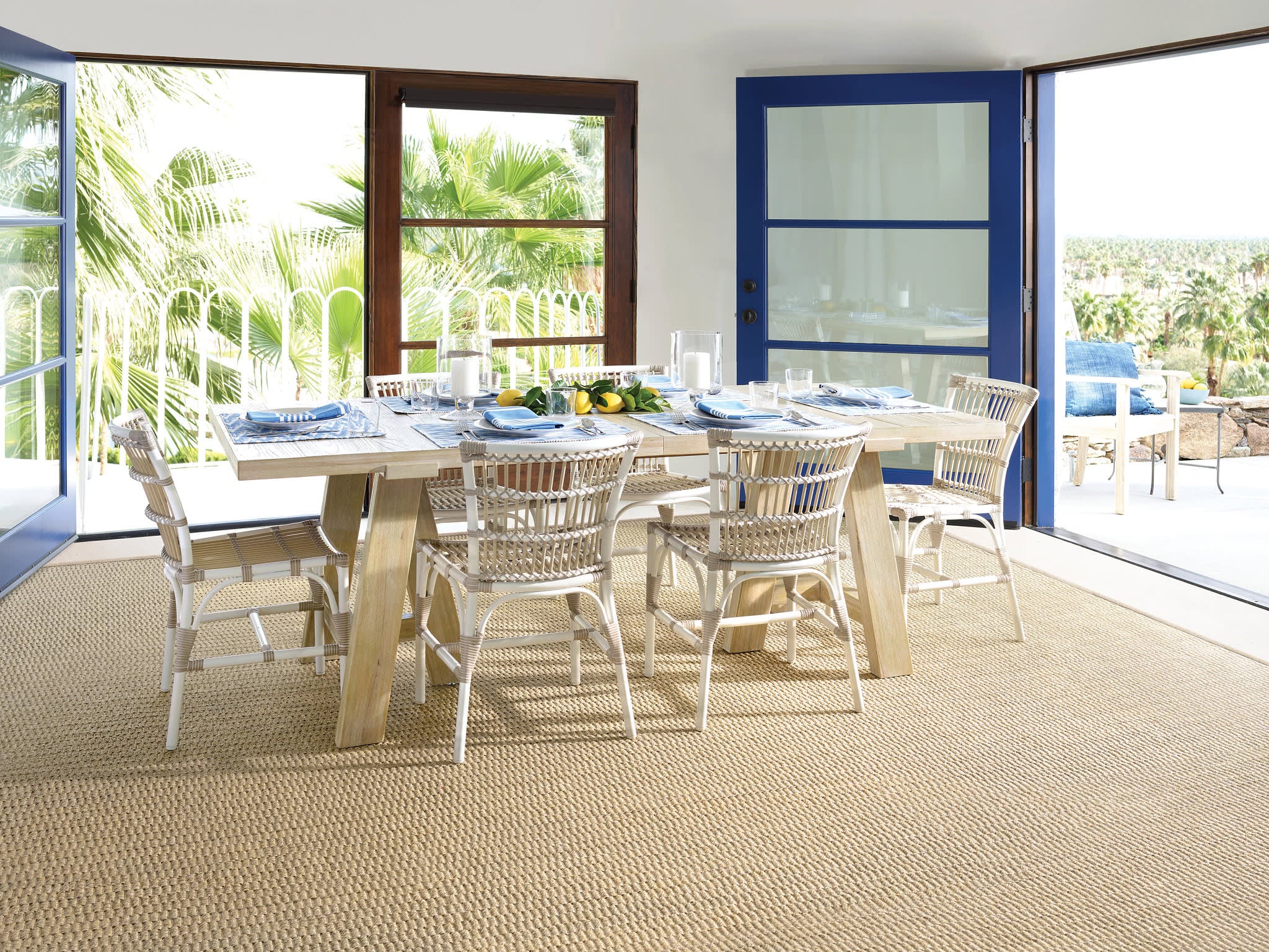 Wicker Woven Sisal Custom Rug | Natural - Image 2