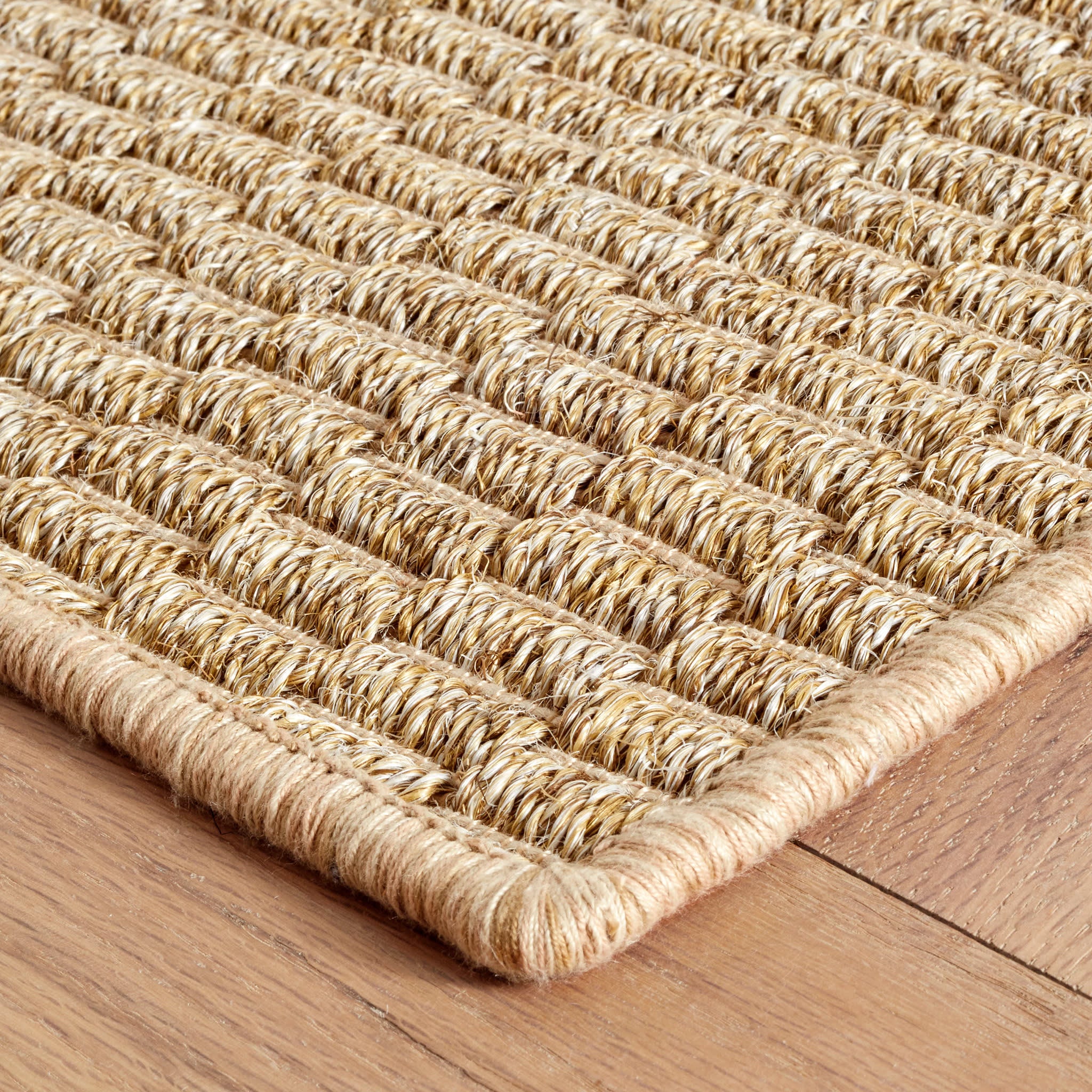 Wicker Woven Sisal Rug | Natural - Image 7