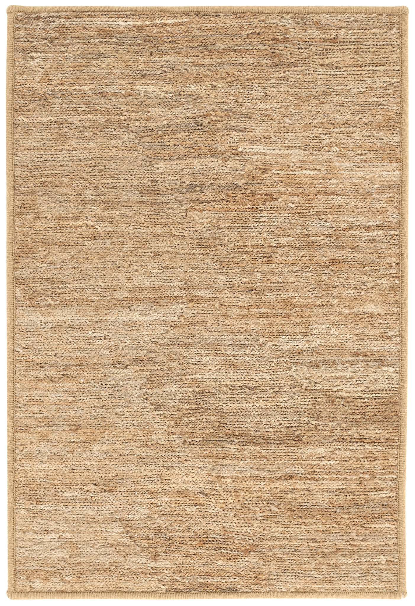 Willa Braided Woven Hemp Custom Rug | Natural