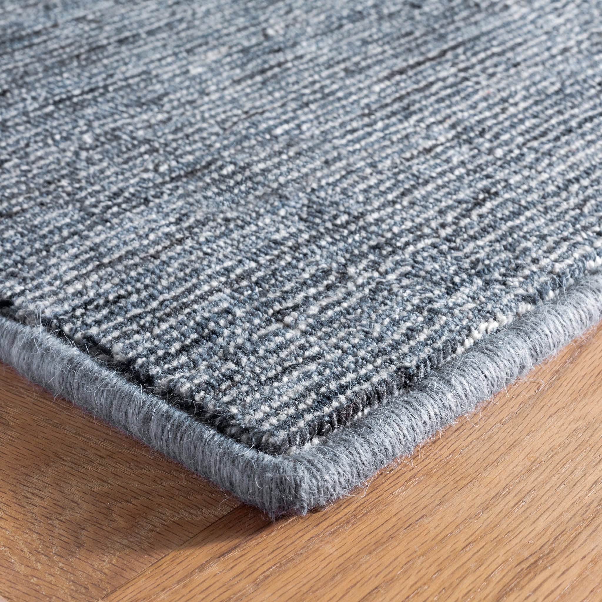 Willow Woven Performance Custom Rug | Indigo - Image 3